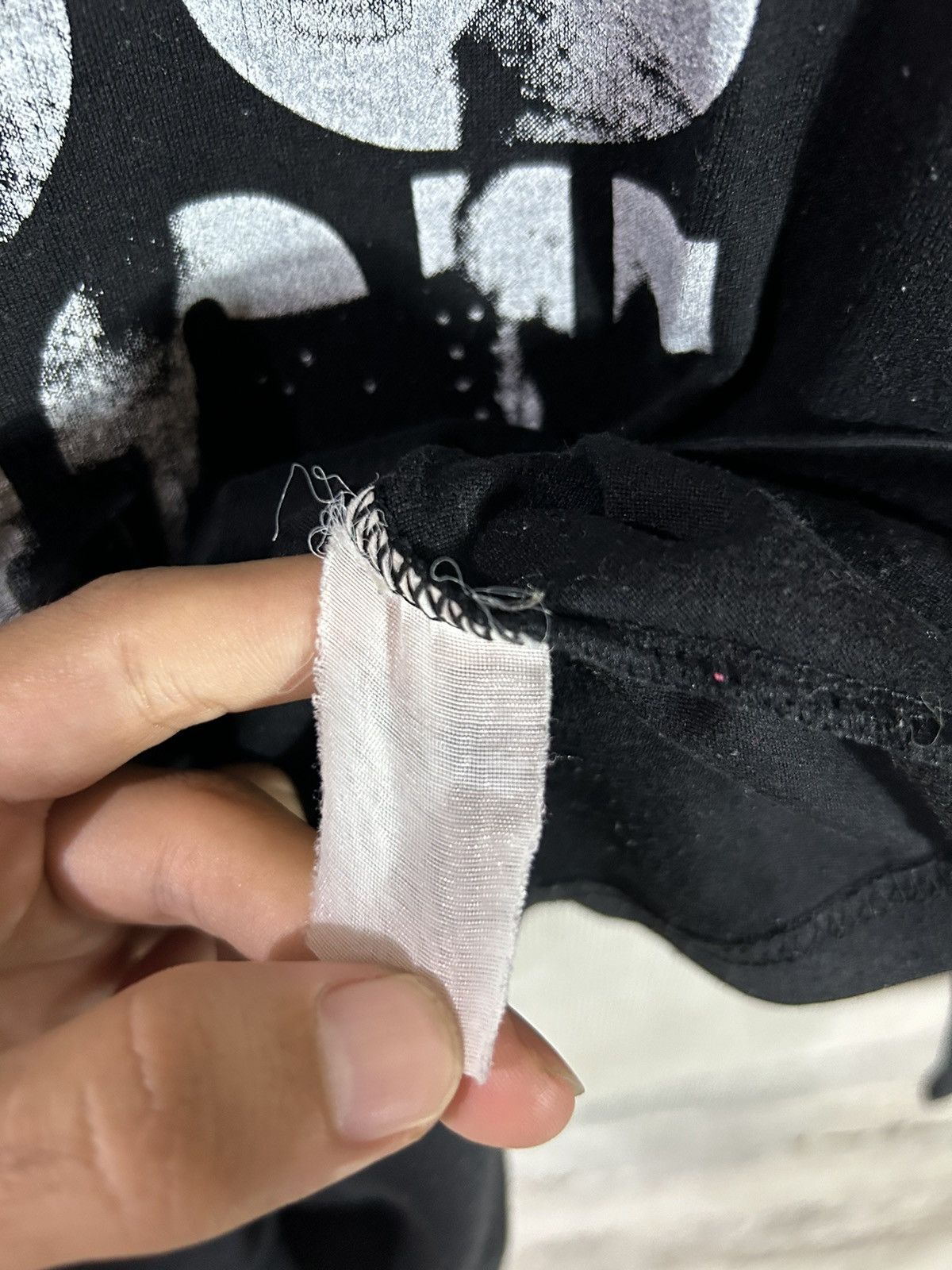 Undefined Japan Beach Sound Glitter Poem Longsleeve