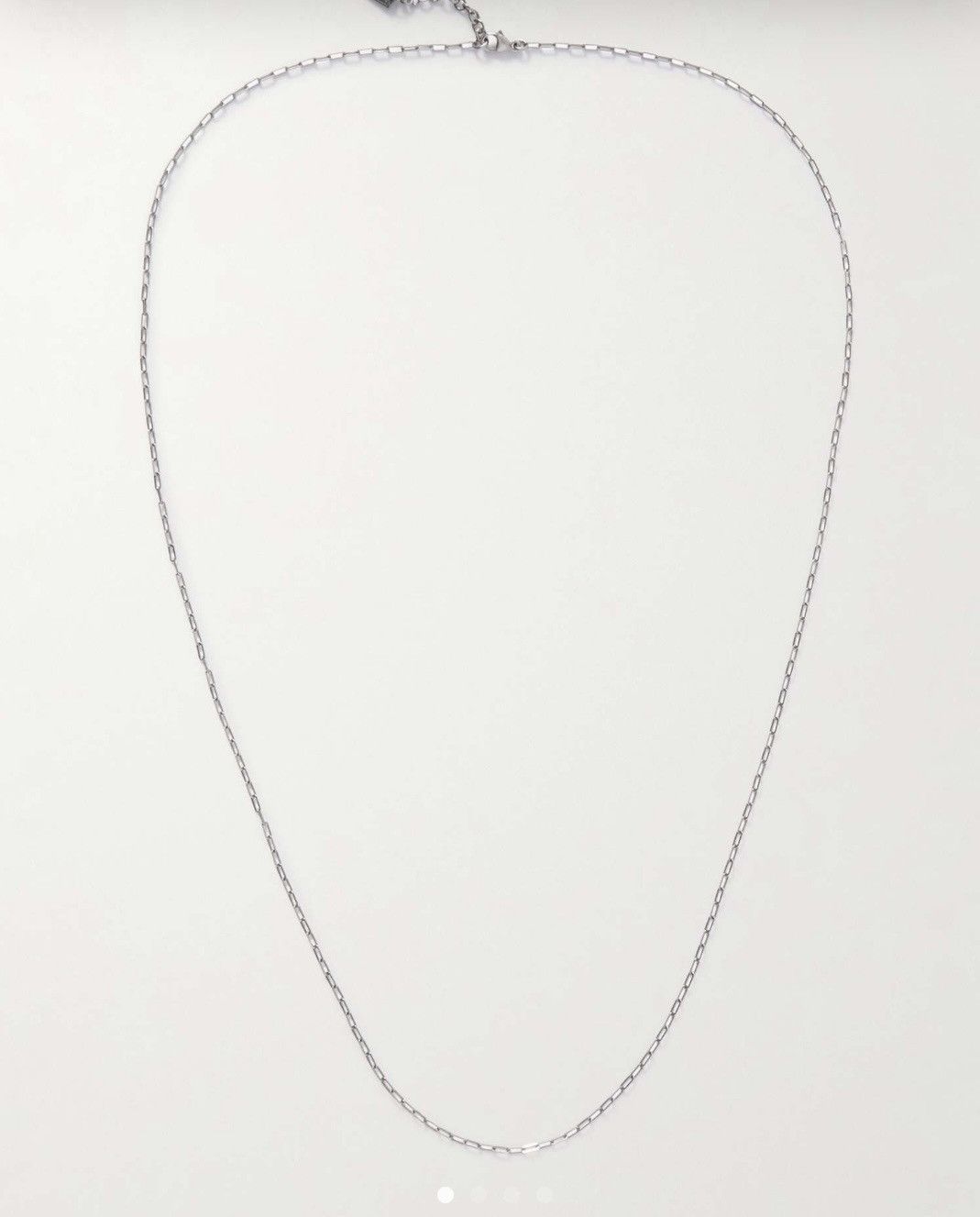 Saint Laurent Paris Saint Laurent Long Chain in Silver Size ONE SIZE - 1 Thumbnail