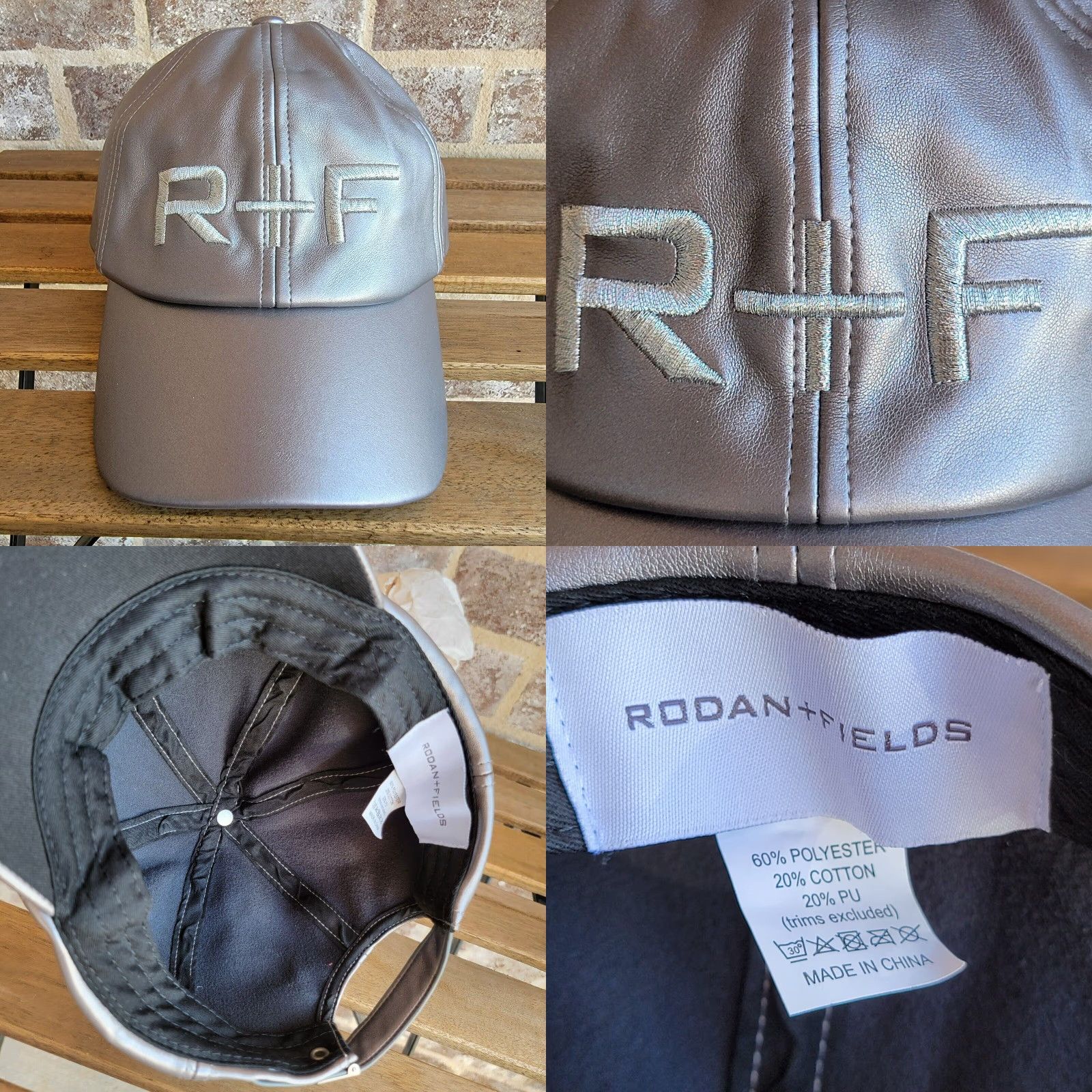 RODA Rodan + Fields Baseball Cap Hat Adult One Size Adjustable Gray Logo Mens Size ONE SIZE - 8 Thumbnail