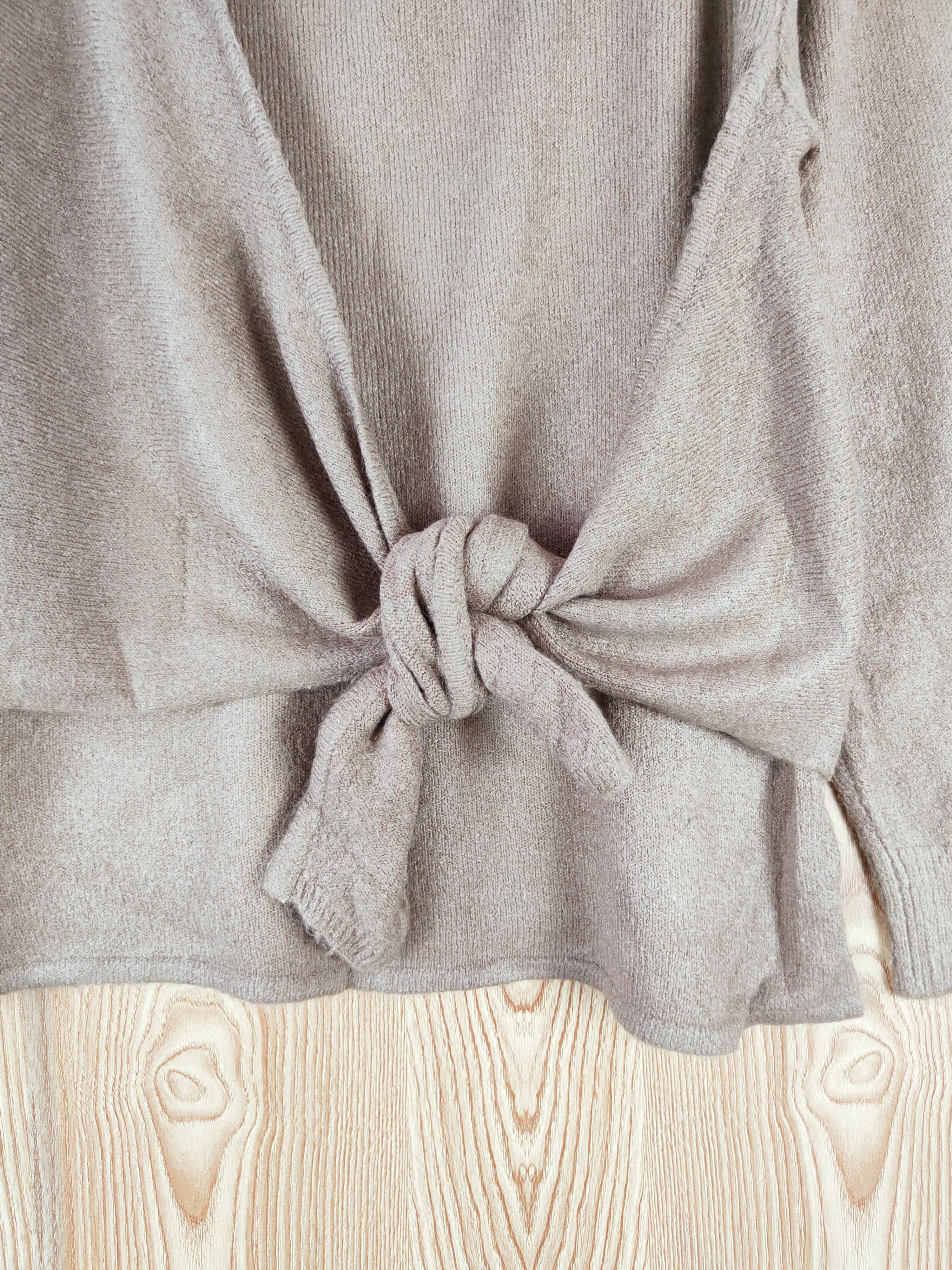 Homespun Knitwear × Japanese Brand × Vintage Natural Beauty Basic Brown Knitwear Sweatshirts #W363 Size M / US 6-8 / IT 42-44 - 3 Thumbnail