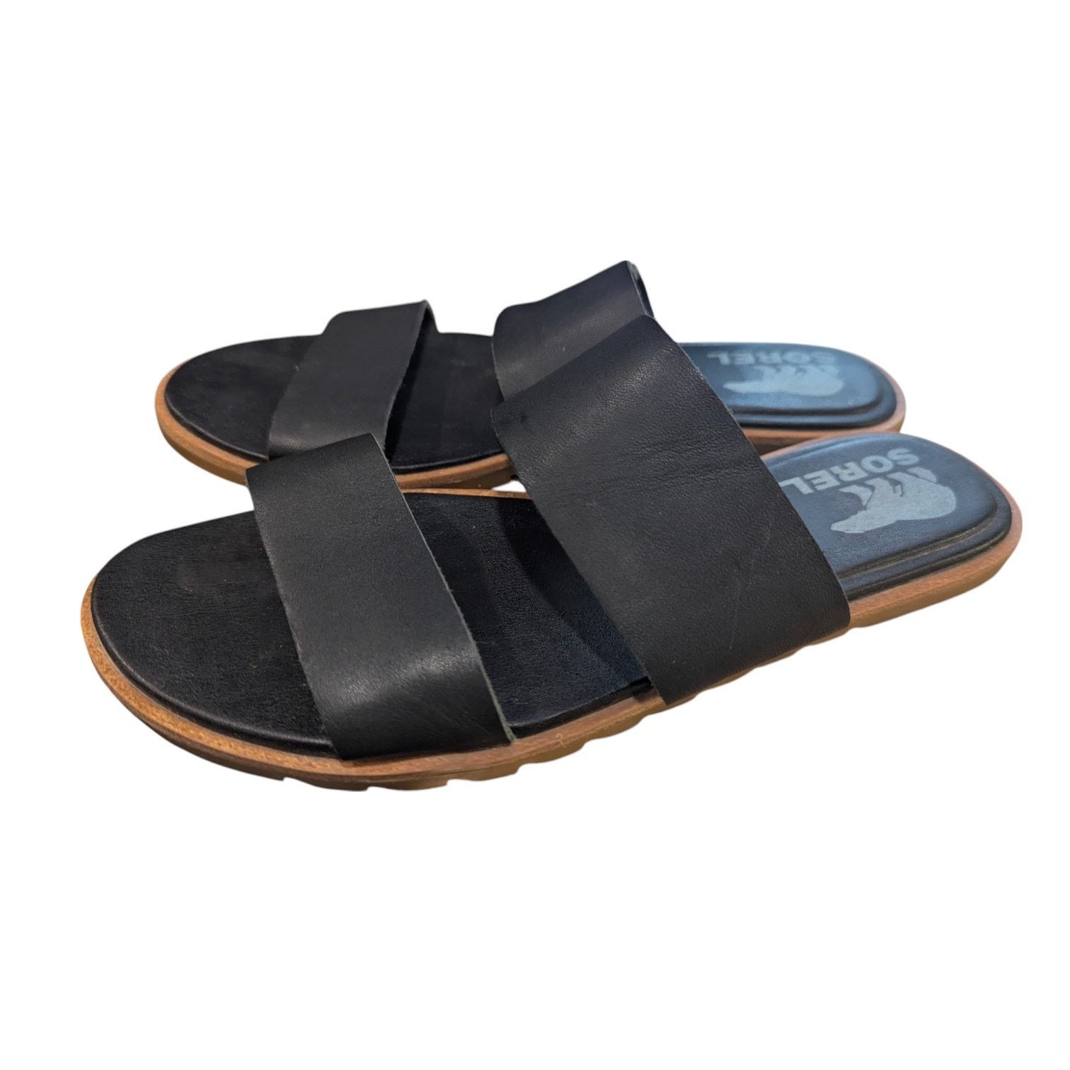 SOREL Sorel Black Ella II Slide Everyday Sandals Size 7 Size US 7 / IT 37 - 4 Thumbnail