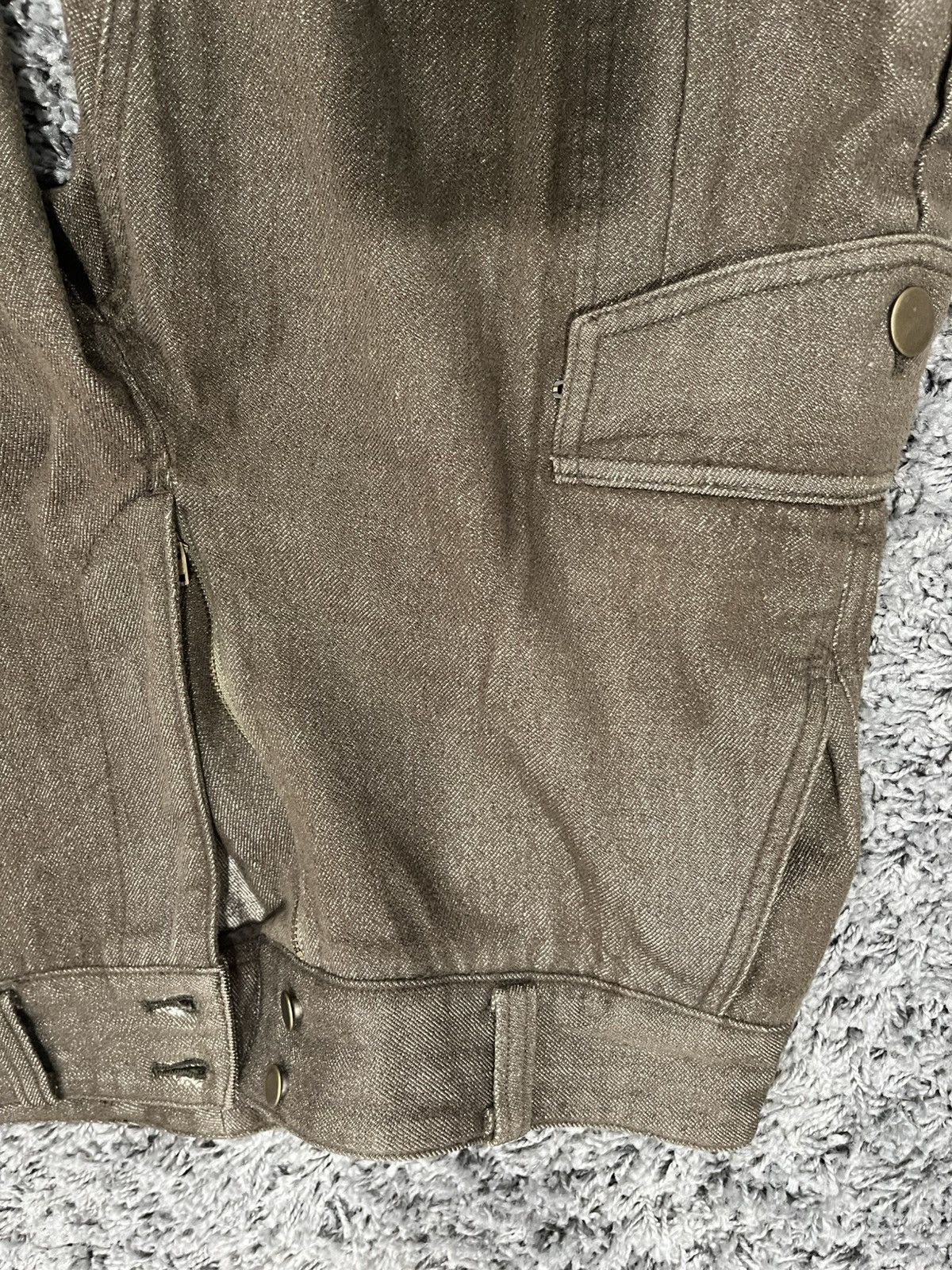Issey Miyake 6 Pocket Wool Cargo Pants Size US 32 / EU 48 - 8 Thumbnail
