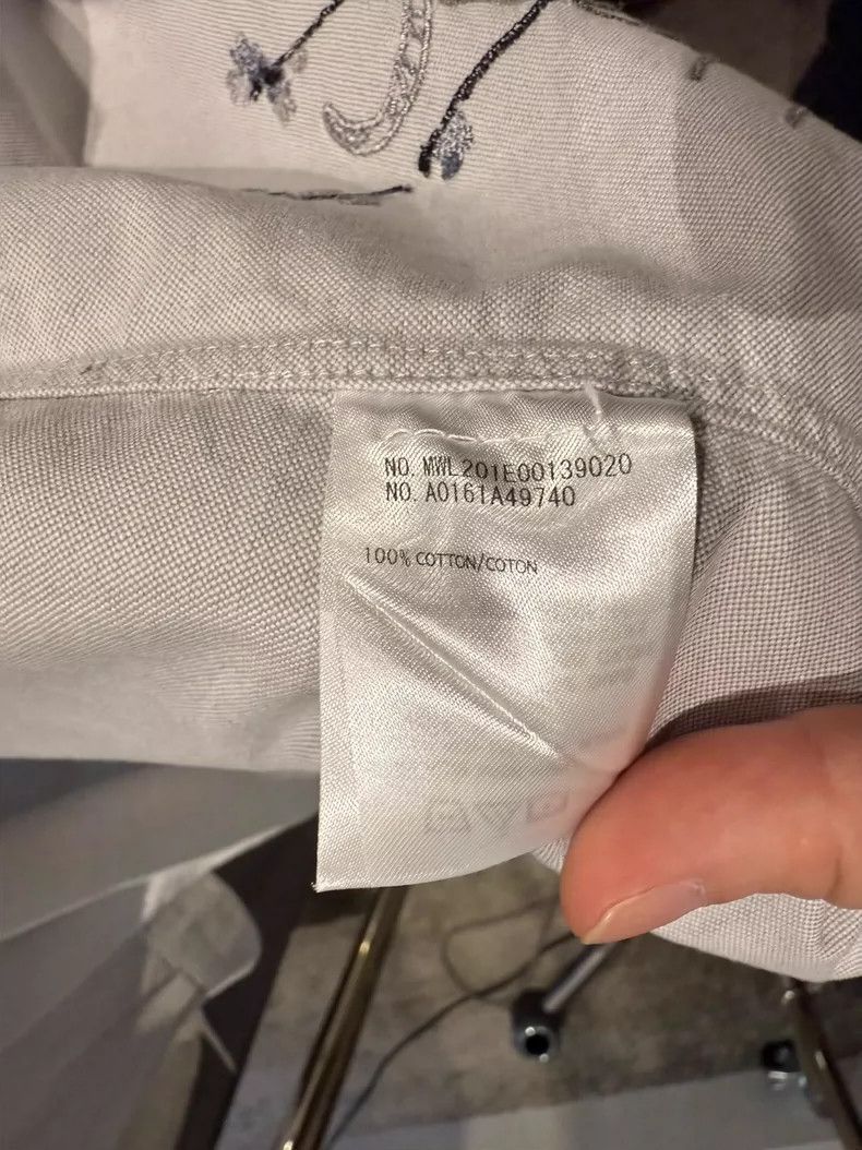 Thom Browne Thom browne Rare gray embroidered shirt 2504-Nextarrow Size US M / EU 48-50 / 2 - 6 Thumbnail
