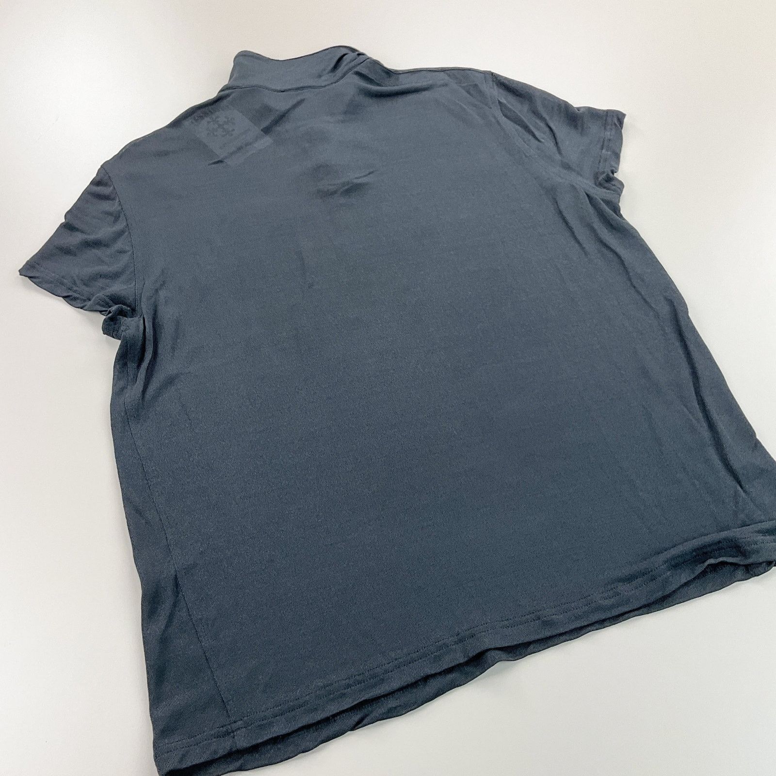Versace Gianni Versace 80s Net Polo Shirt - Large mens grey desinger Size US L / EU 52-54 / 3 - 4 Thumbnail