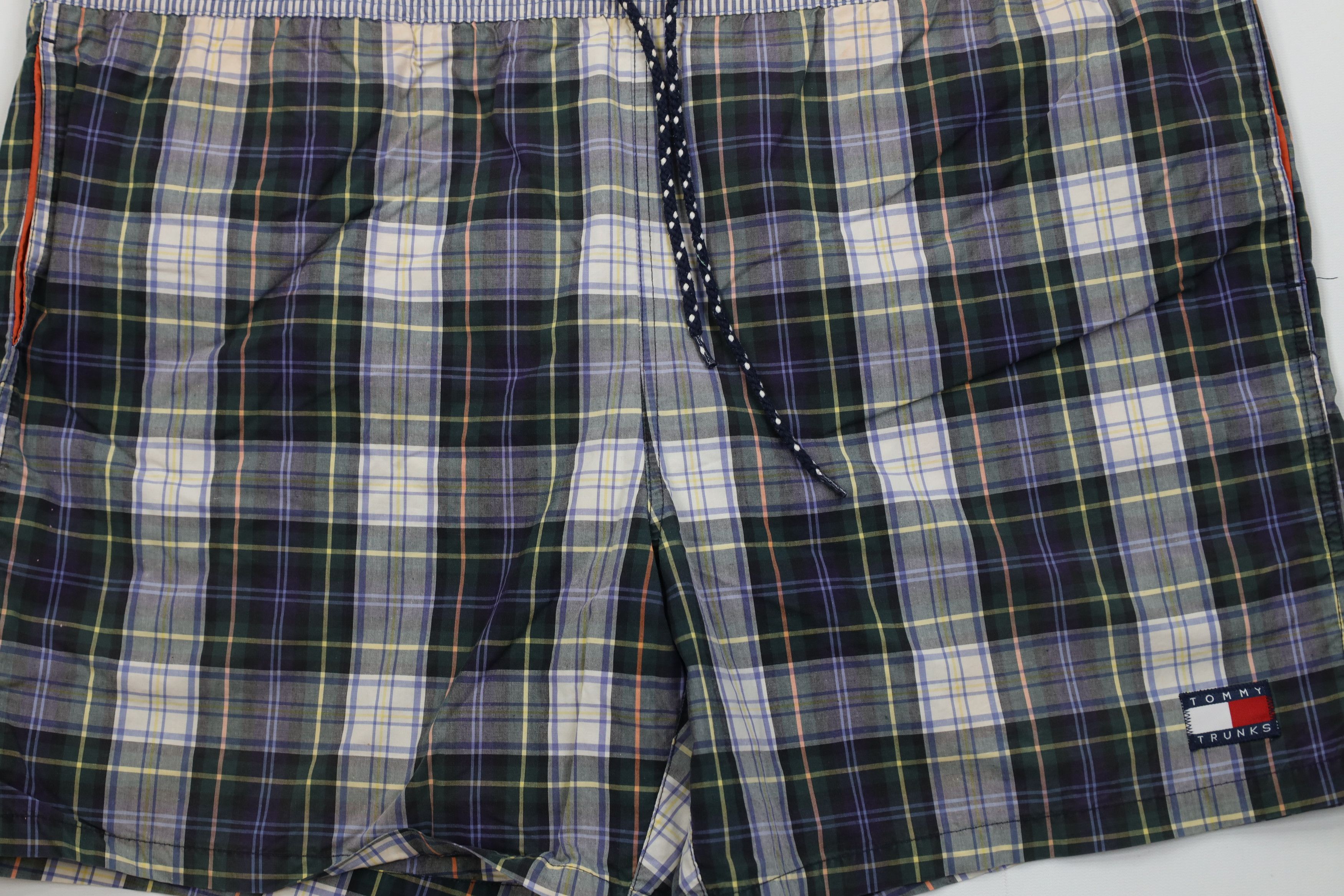 Tommy Hilfiger AS IS Vintage 90s Tommy Hilfiger Lined Shorts Swim Trunks Size US 38 / EU 54 - 3 Thumbnail