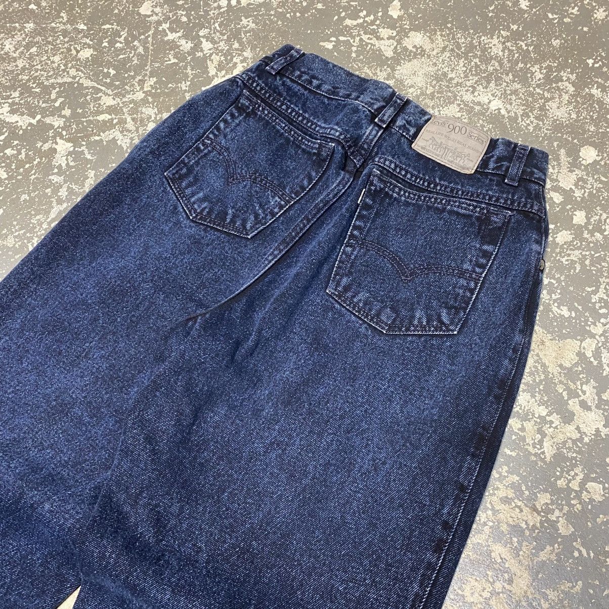 Levi's × Vintage Vintage Levi’s Silvertab 900 Series Navy Baggy Jeans 90s Size US 26 / EU 42 - 10 Thumbnail
