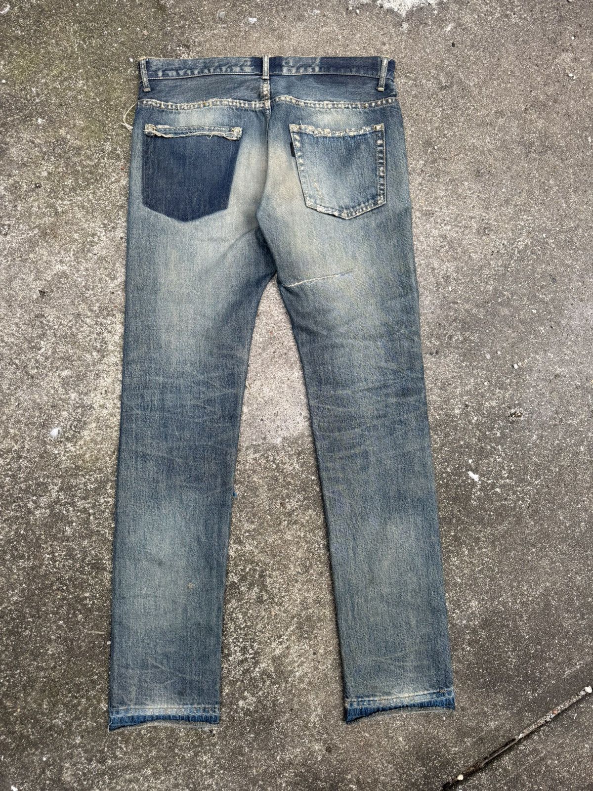 Undercover Undercover 68 ‘Blue Yarn’ Denim Size US 30 / EU 46 - 2 Thumbnail