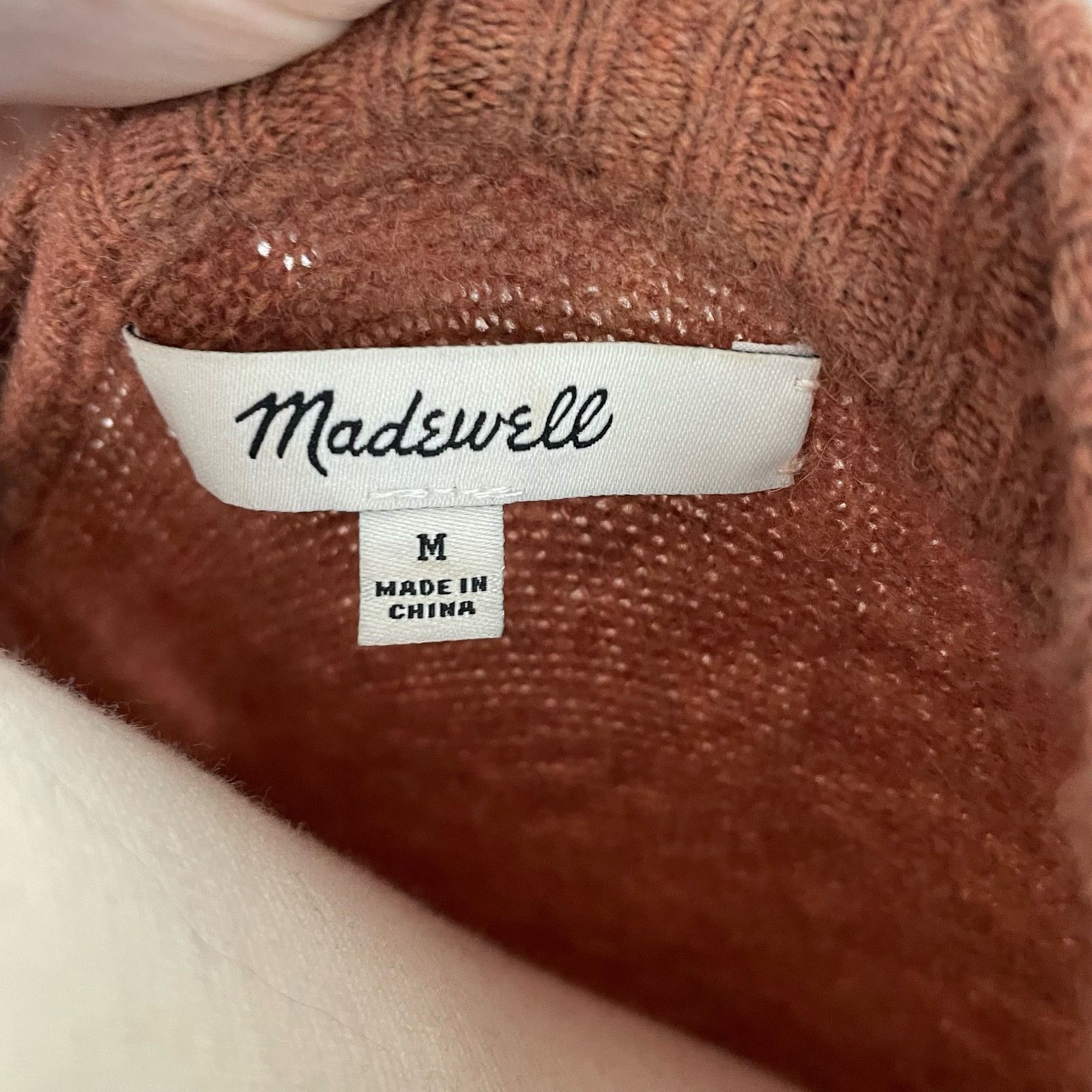 Madewell Madewell Colorblock Wool Sweater M Womens Long Sleeve Dolman Size M / US 6-8 / IT 42-44 - 5 Thumbnail