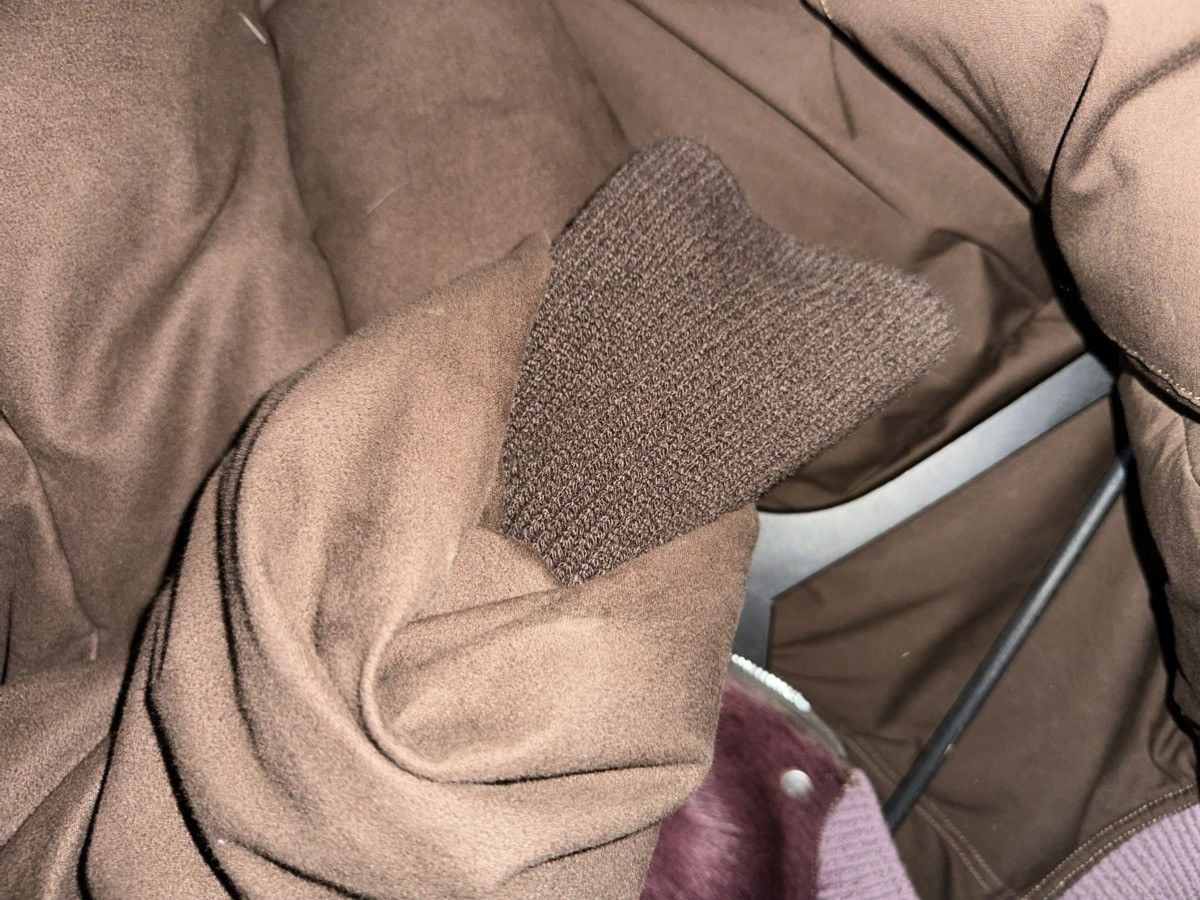 Rick Owens Sample FW23 LUXOR Melange calf-hair flight down jacket Size US M / EU 48-50 / 2 - 8 Thumbnail