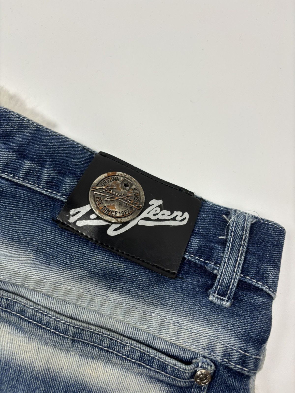 Karl Kani × Vintage Karl Kani Vintage Baggy Jeans With Acid Wash Rare Y2K Style Size US 34 / EU 50 - 5 Thumbnail