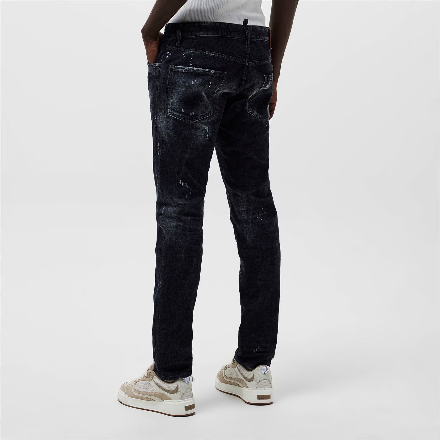 Dsquared2 o1g2r1mq0426 Cool Guy Slim Jeans in Dist Black Size US 36 / EU 52 - 5 Thumbnail