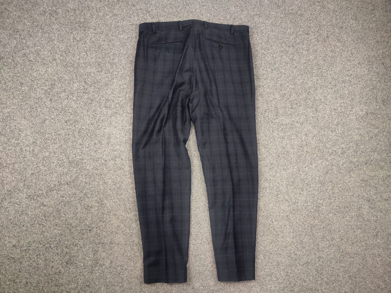 Marks & Spencer Marks & Spencer By Alfred Brown Wool Navy suit Blazer Pants Size 48L - 15 Thumbnail