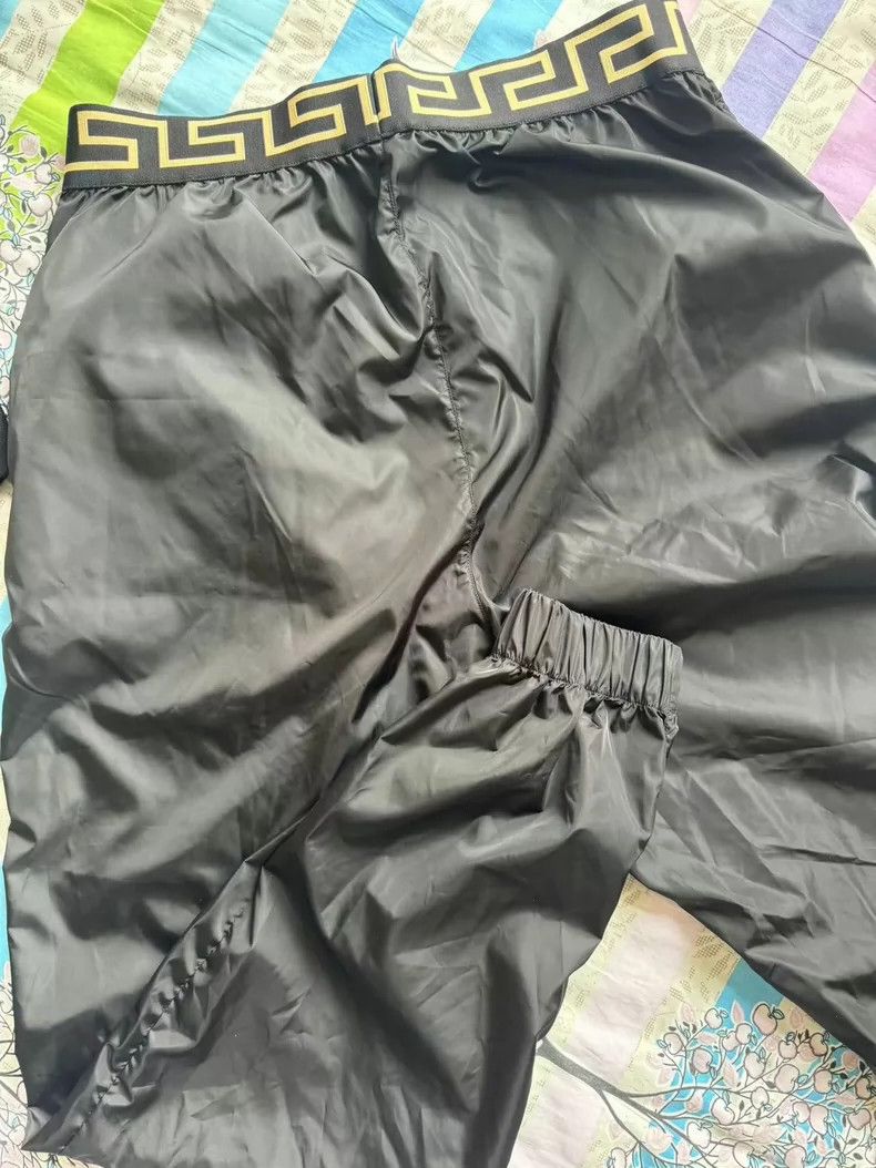 Versace Versace Greek back trimmed knit sweatpants Size US 32 / EU 48 - 3 Thumbnail