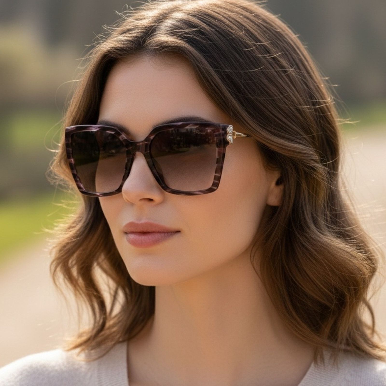 Chopard New! Chopard SCH371S 0909 Happy Hearts Women Sunglasses Size ONE SIZE - 8 Thumbnail