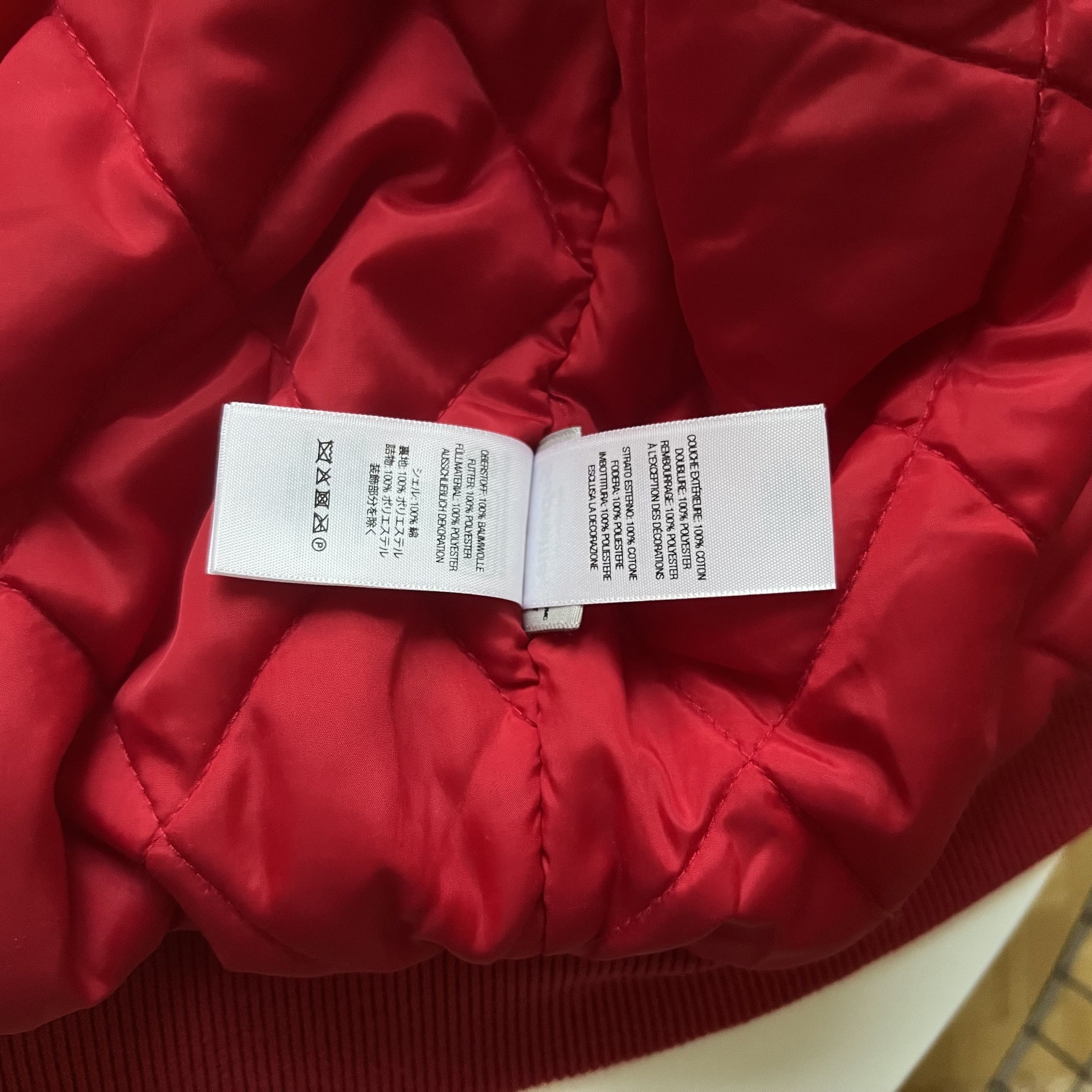 Supreme Supreme Bandana Jacquard Denim Hooded Work Jacket Red L Size US L / EU 52-54 / 3 - 10 Thumbnail