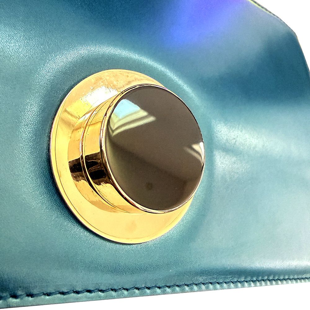 Bvlgari BVLGARI Green Leather Shoulder and Crossbody Bag Size ONE SIZE - 6 Thumbnail