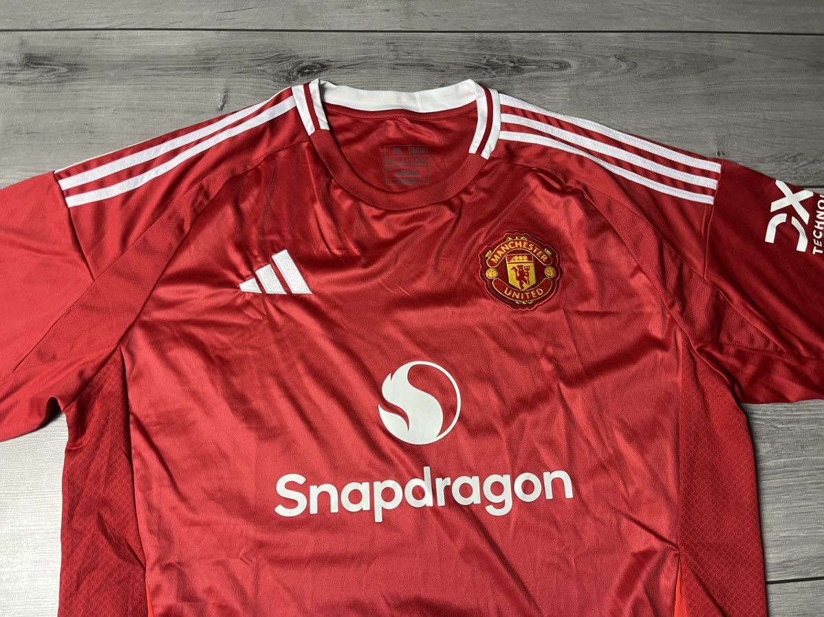 Adidas ADIDAS MANCHESTER UNITED 2024/25 HOME SOCCER JERSEY SHIRT Size US XXL / EU 58 / 5 - 3 Thumbnail