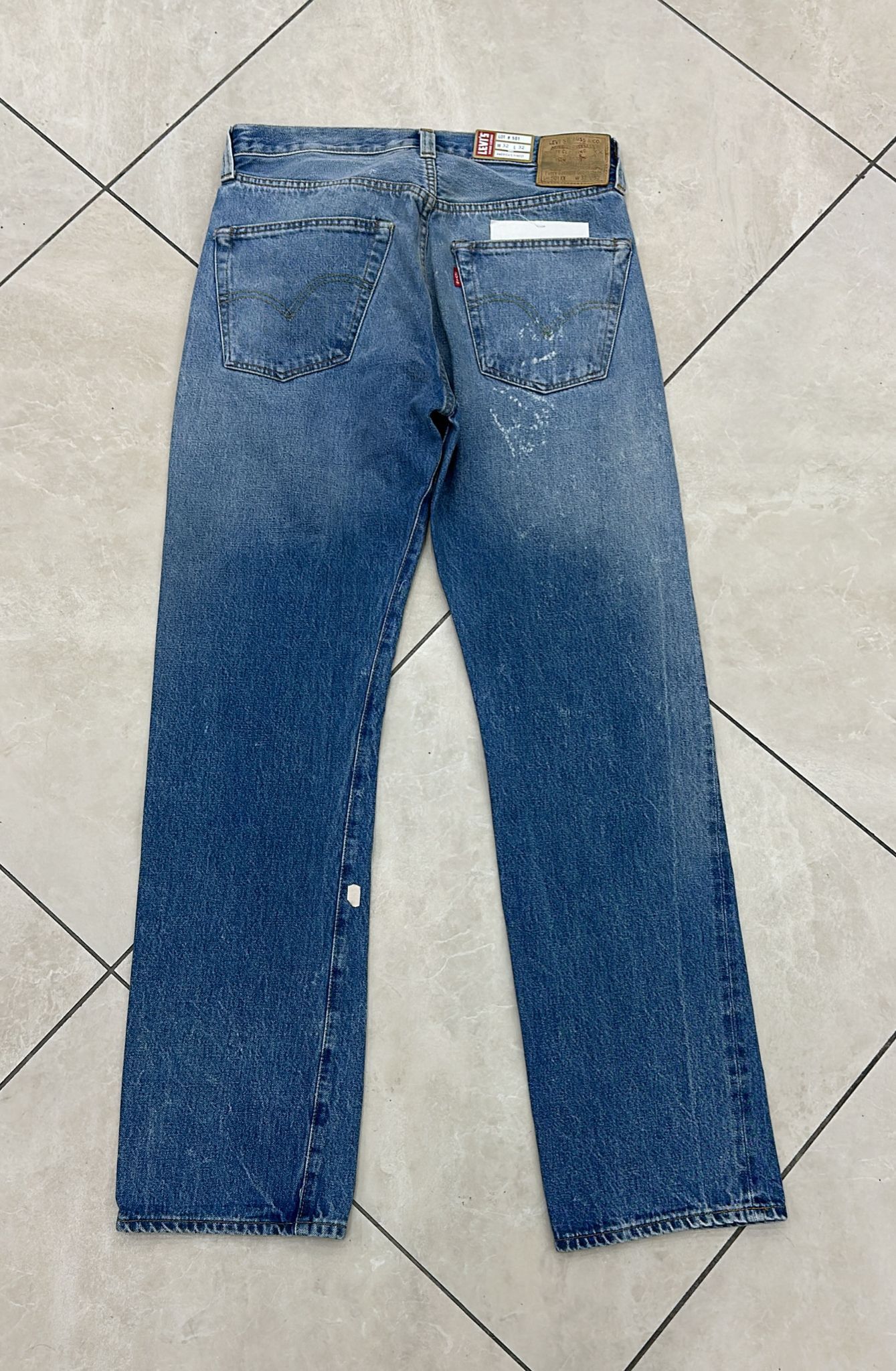 Levi's Vintage Clothing LVC Levi's Vintage Clothing 1947 501XX BigE Selvedge Jeans Size US 32 / EU 48 - 2 Thumbnail