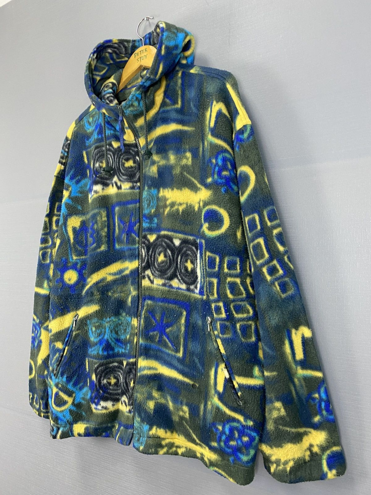 Japanese Brand × Vintage Vintage North Stream Printed fleece Hoodie Size US L / EU 52-54 / 3 - 3 Thumbnail