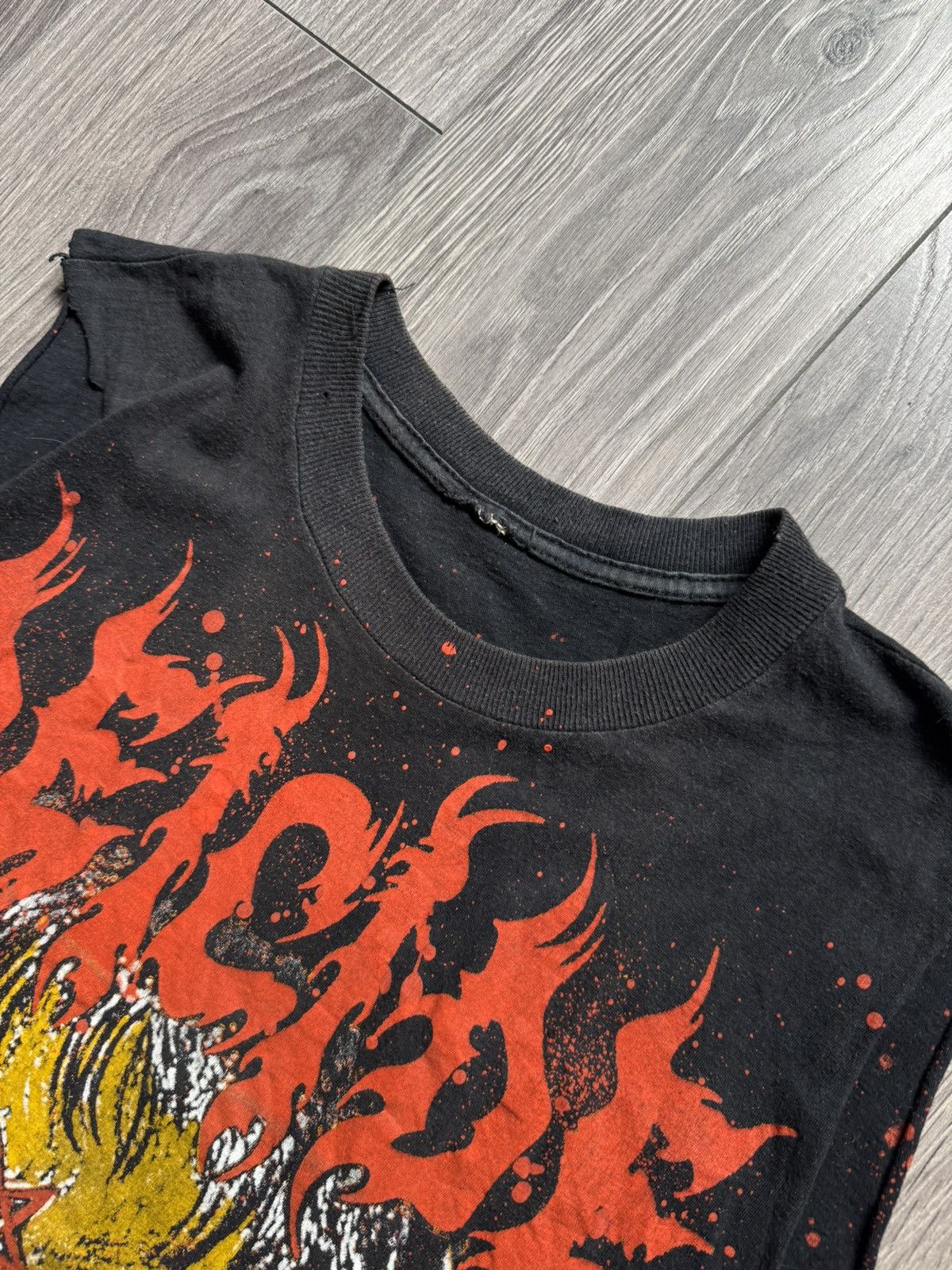 Vintage Deicide cropped t-shirt Tank top del tour Legion 1992 Size US S / EU 44-46 / 1 - 2 Thumbnail
