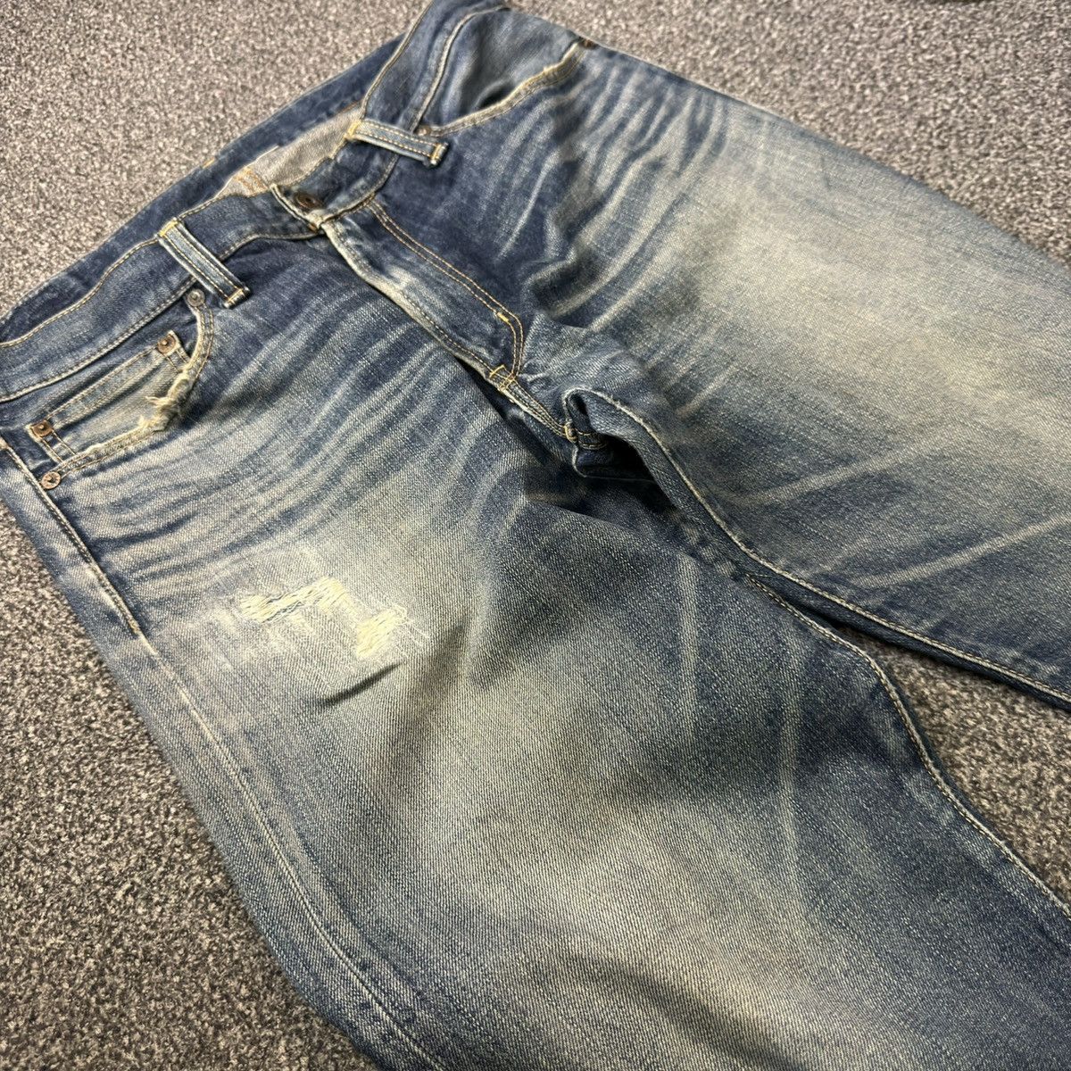 Denim & Co. Archive Japanese 90s Back Number Limited Edition Denim Size US 33 - 7 Thumbnail
