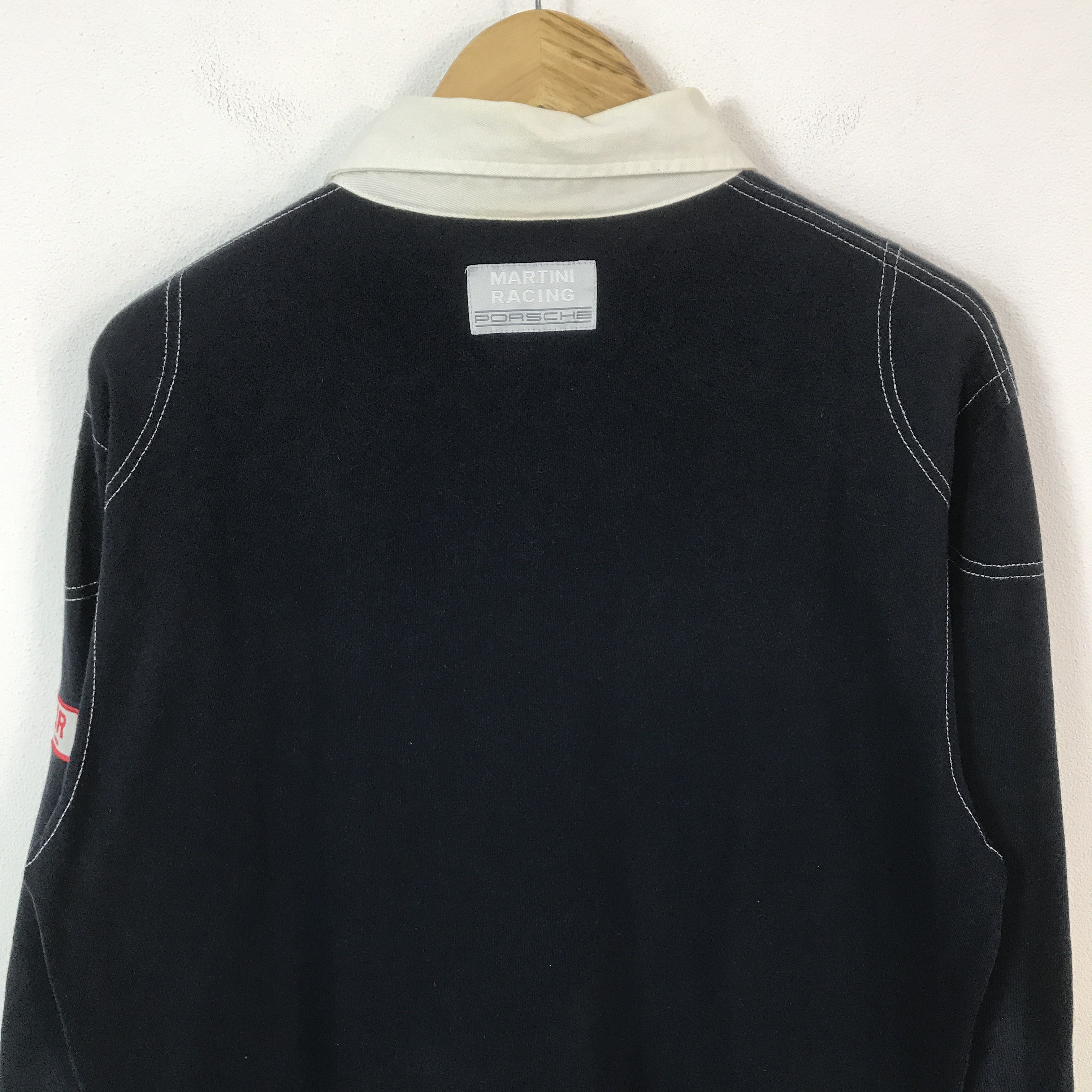 Porsche Design Vintage Porsche Design Martini racing team Polo Shirt Size US XL / EU 56 / 4 - 4 Thumbnail
