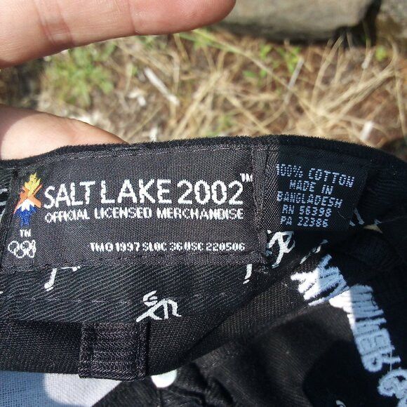 Vintage Vintage Winter Olympics Salt Lake City 2002 Snap Hat Cap Size ONE SIZE - 7 Thumbnail