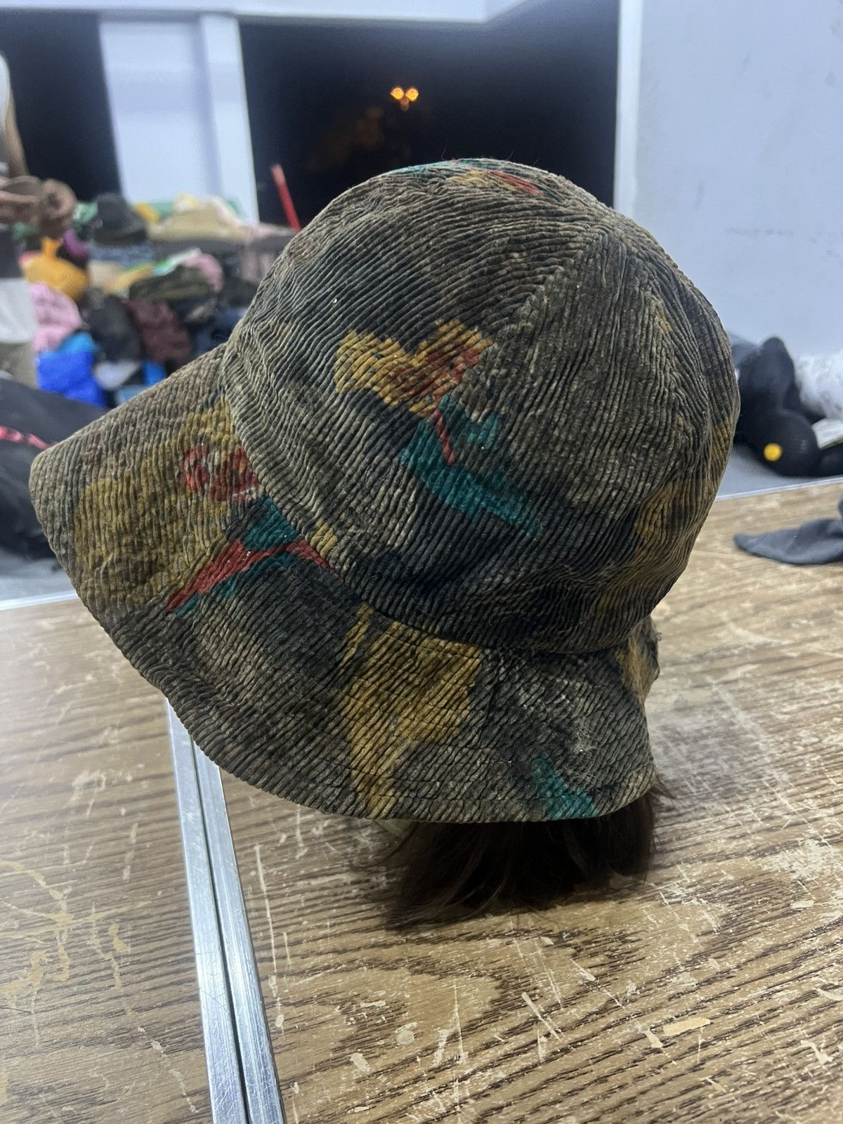 Vintage VINTAGE CORDUROY HAT Size ONE SIZE - 4 Thumbnail