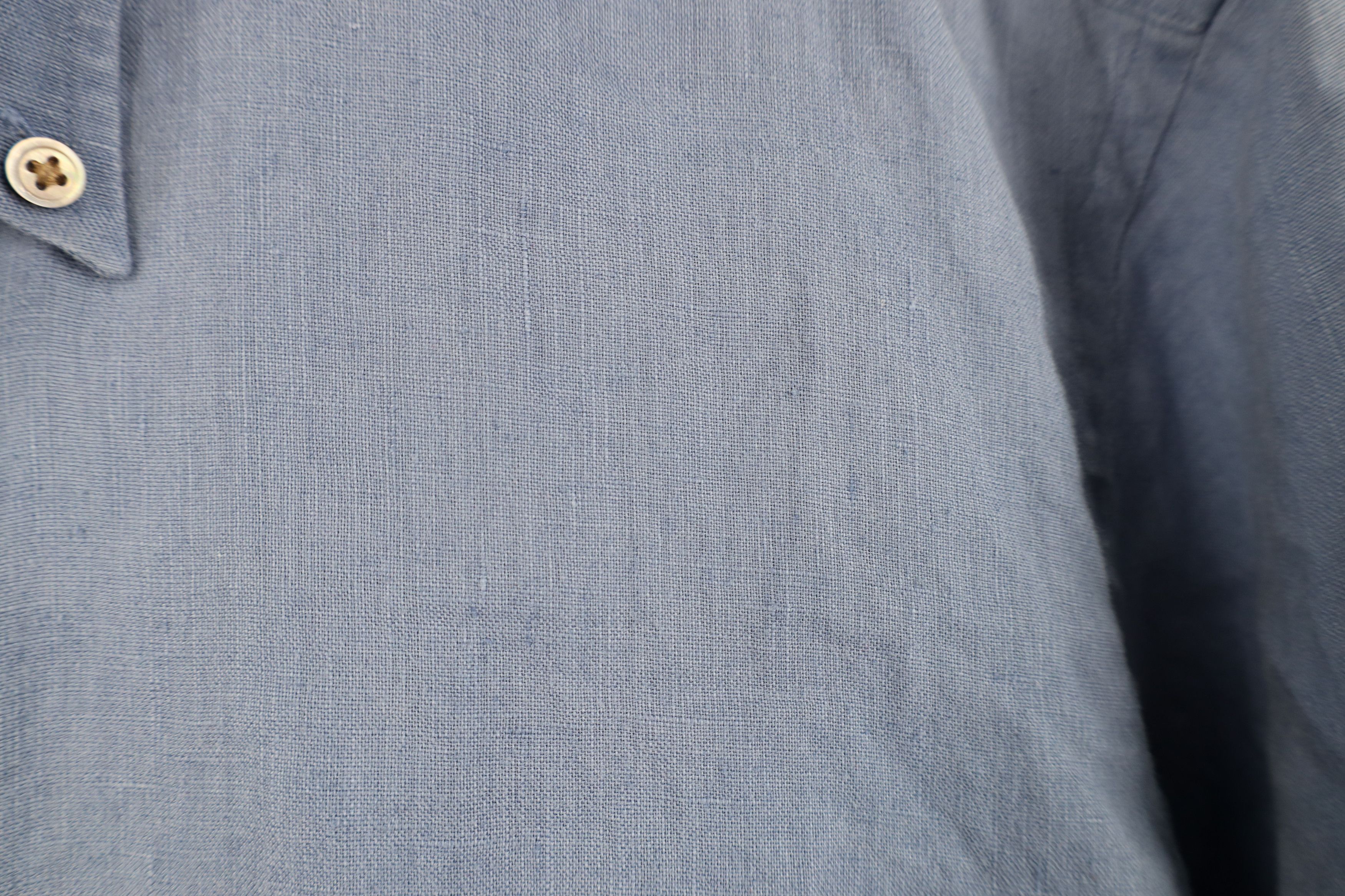 Paul Fredrick Paul Fredrick Linen Short Sleeve Collared Button Down Shirt Size US L / EU 52-54 / 3 - 4 Thumbnail