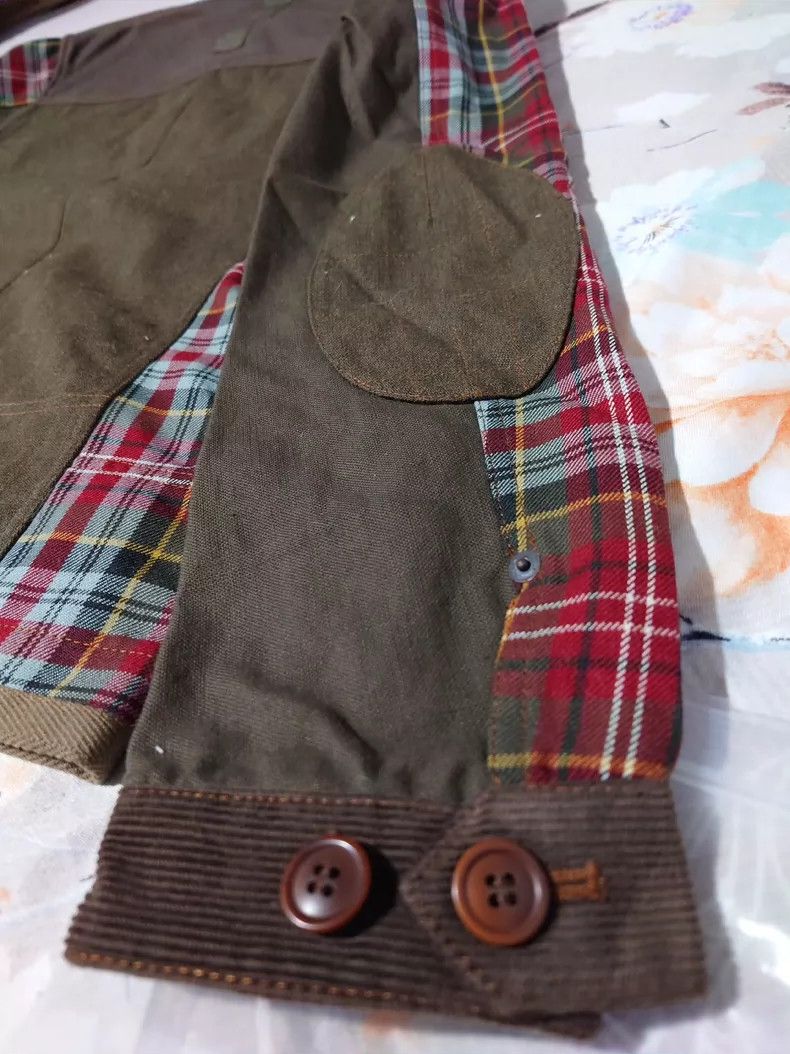 Comme des Garcons Comme Des Garcons Wool patchwork shirt Size US S / EU 44-46 / 1 - 3 Thumbnail