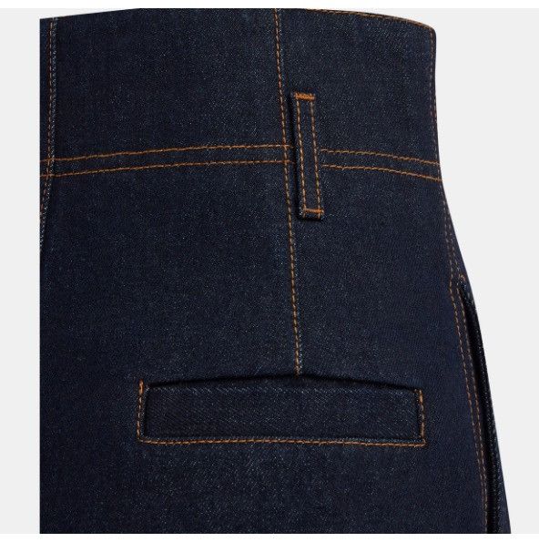 Dior o1w1db10924 Cotton Denim Shorts in Deep Blue Size 36" / US 14 / IT 50 - 3 Thumbnail