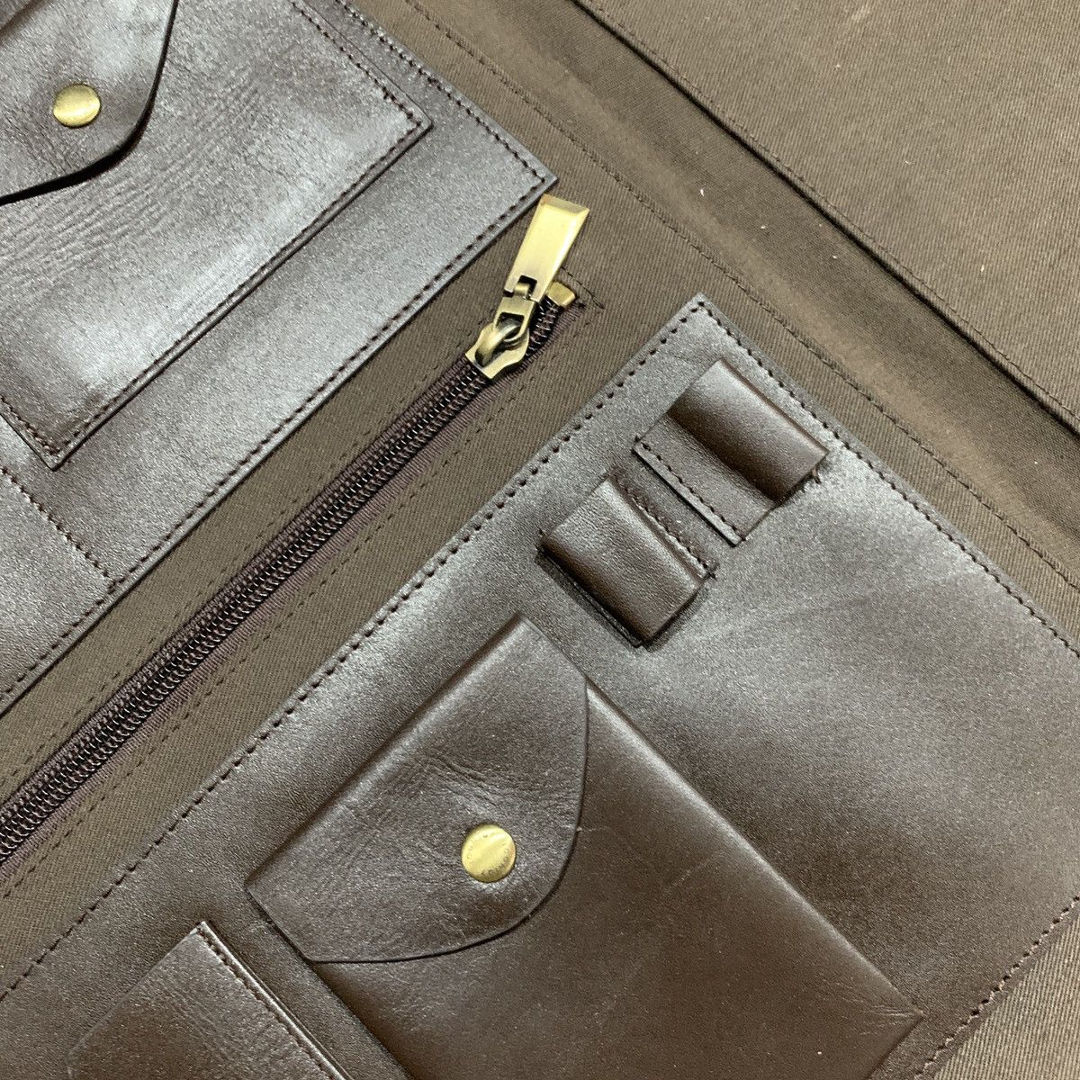 Harris Tweed × Vivienne Westwood Harris tweed documen bag Size ONE SIZE - 7 Thumbnail