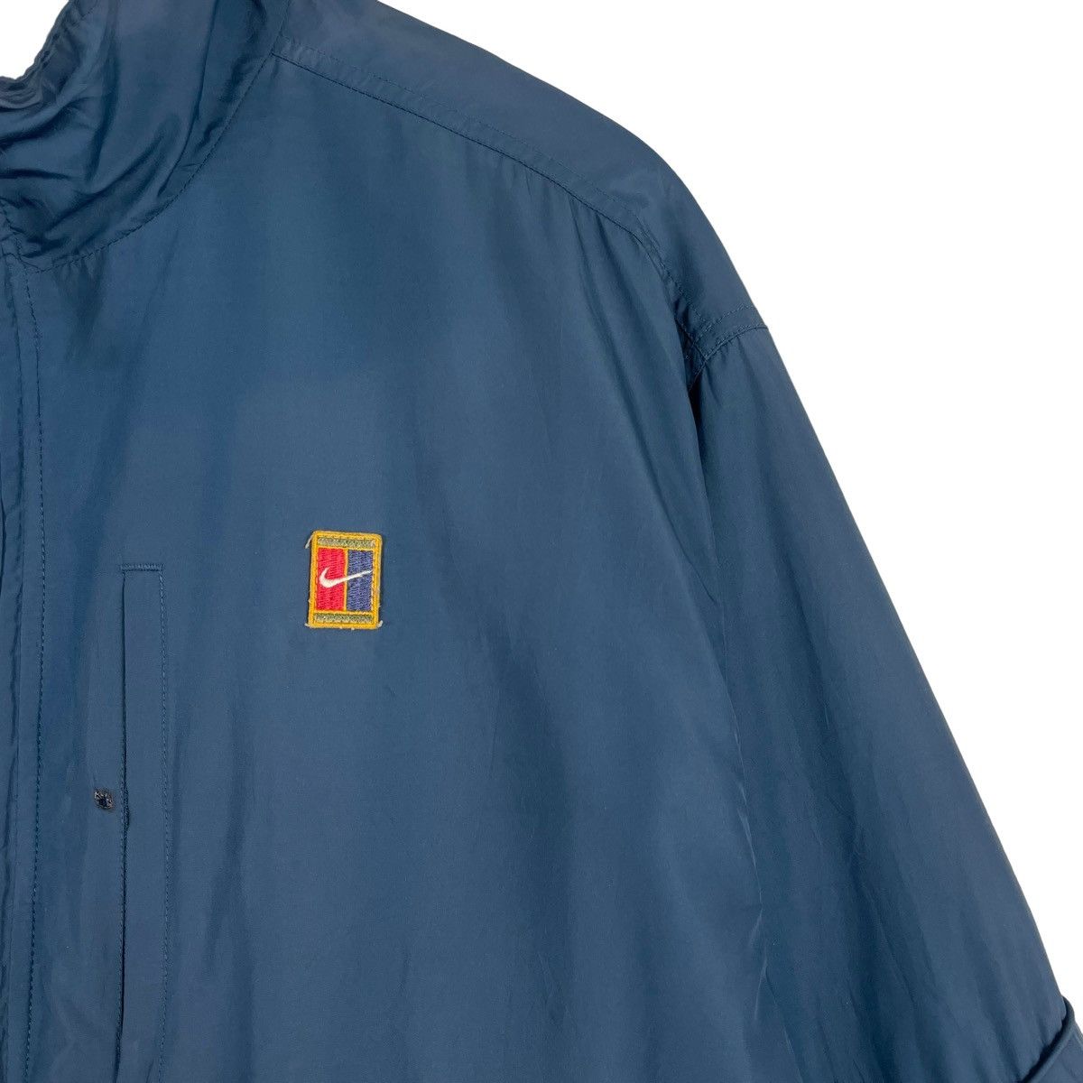 Nike × Nike ACG × Vintage 💥90s NIKE COURT SPORT ZIPPER JACKET Size US L / EU 52-54 / 3 - 7 Thumbnail