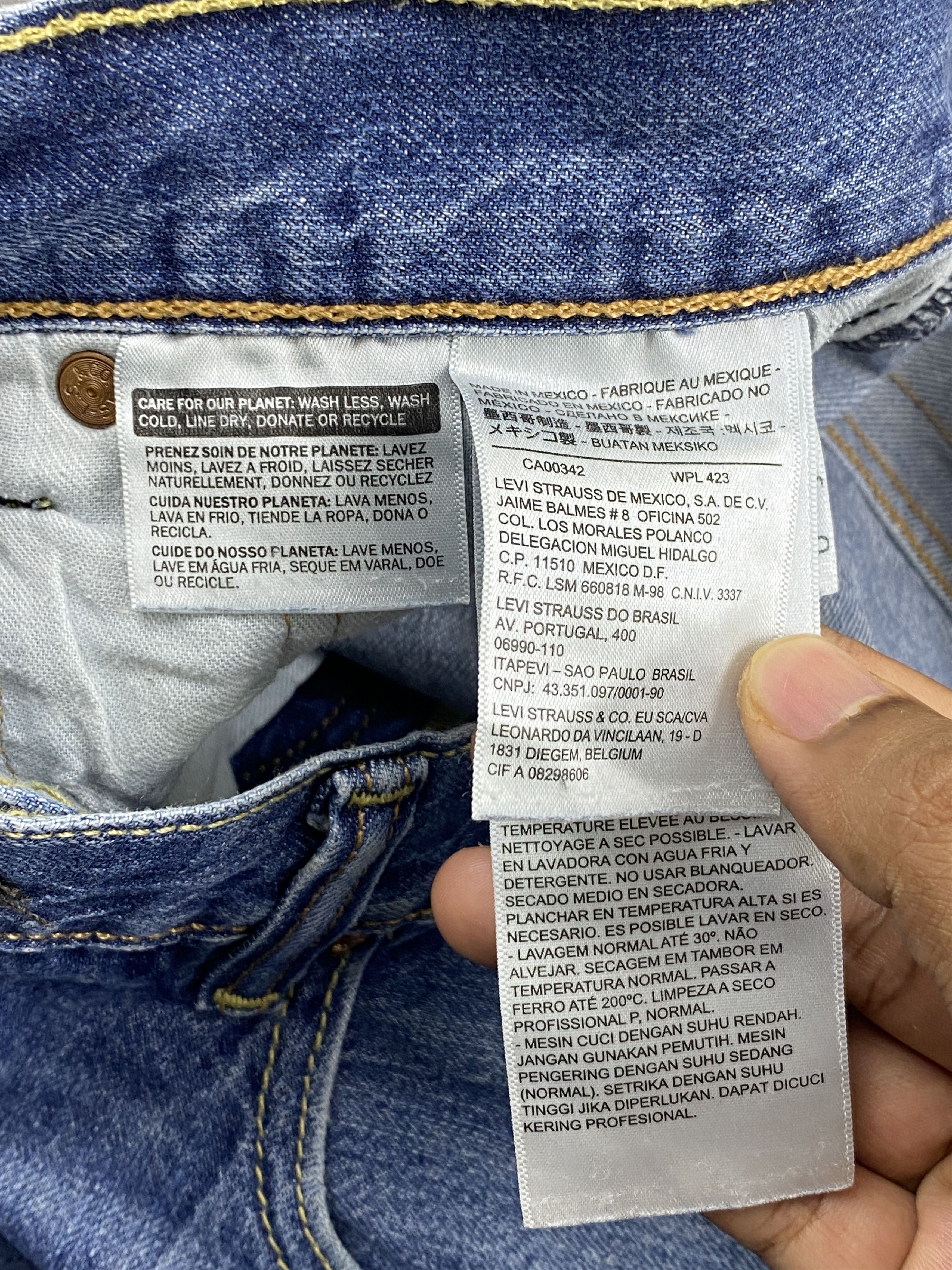 Levi's × Vintage Faded Blue Vintage Levis 501 Jeans Size US 36 / EU 52 - 7 Thumbnail