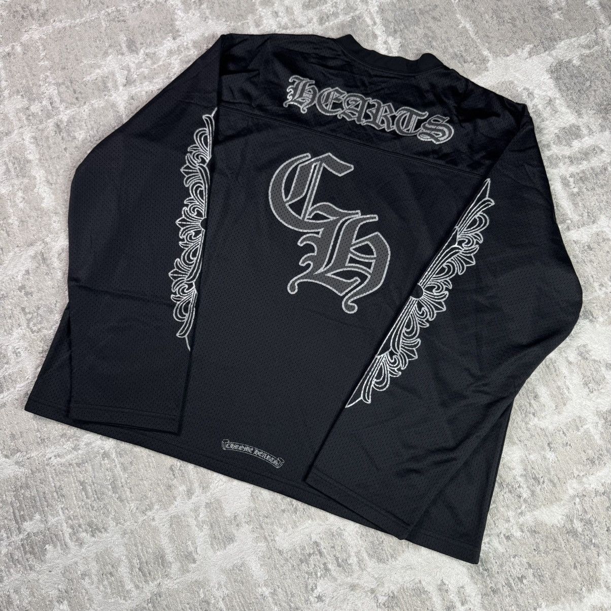 Chrome Hearts Mesh stadium floral long sleeve jersey Size US XXL / EU 58 / 5 - 8 Thumbnail