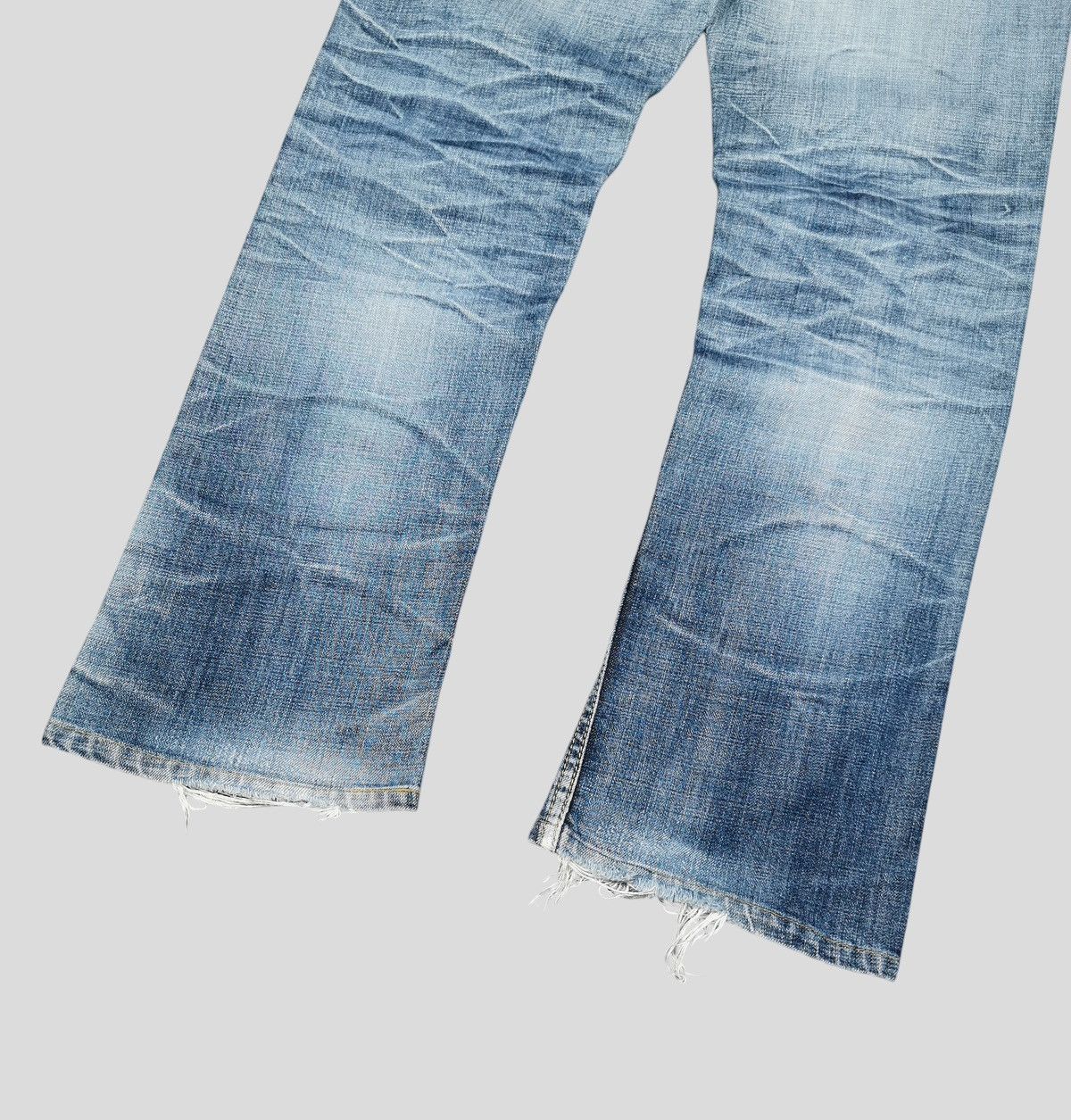 Kapital Blueway distressed flared jeans Size US 34 / EU 50 - 7 Thumbnail