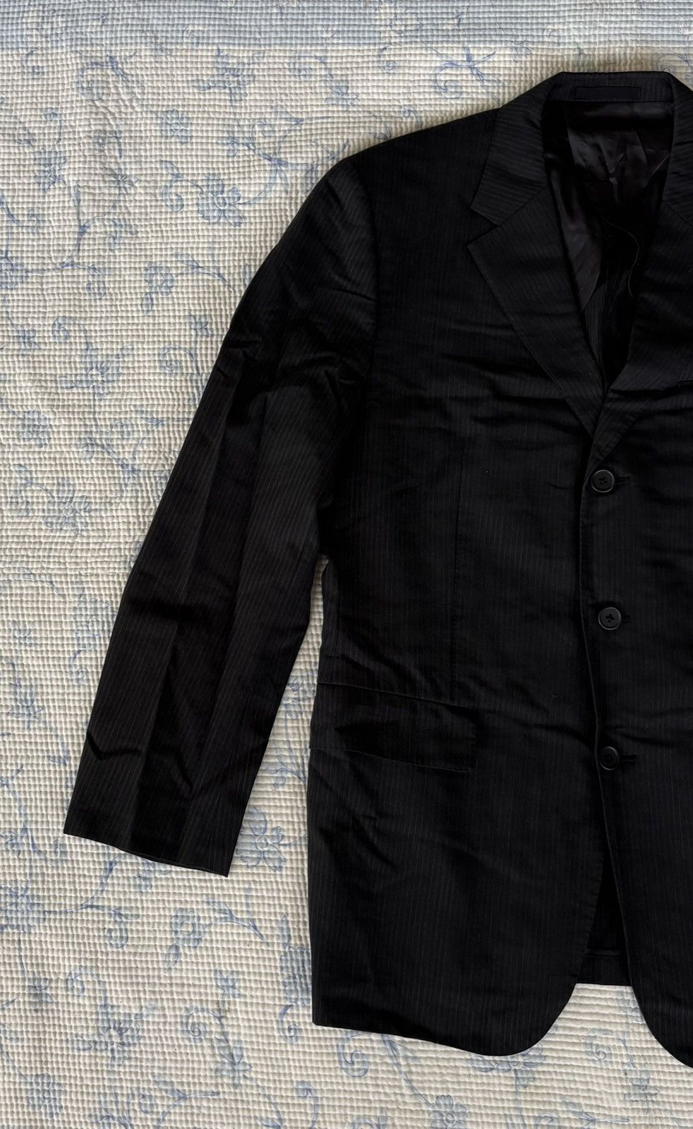 Yohji Yamamoto Yohji Yamamoto A.A.R Blazer Stripe Coat Size US M / EU 48-50 / 2 - 2 Thumbnail