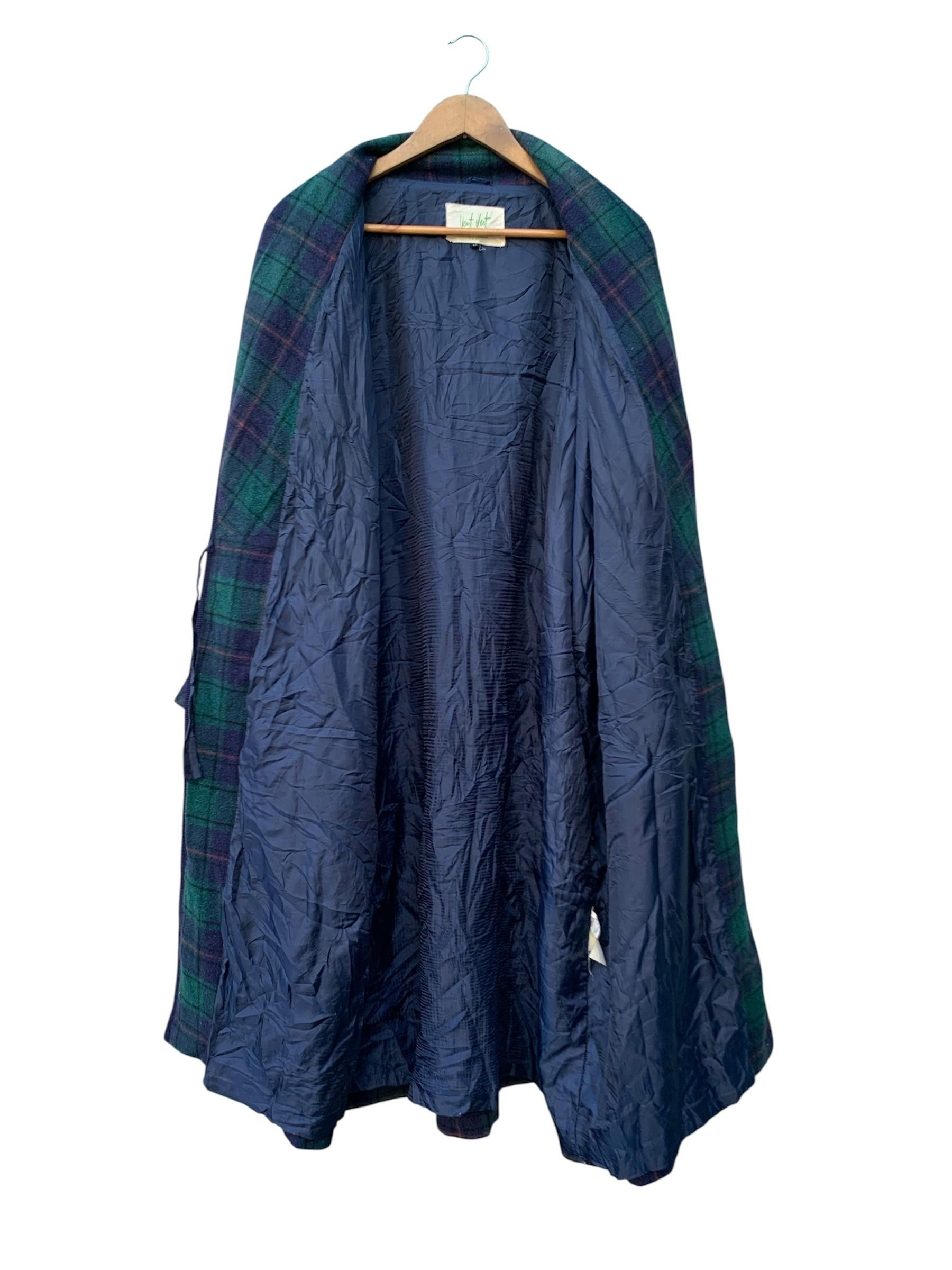 Pierre Balmain Pierre Balmain Vent vert Wool Robe Size US L / EU 52-54 / 3 - 3 Thumbnail