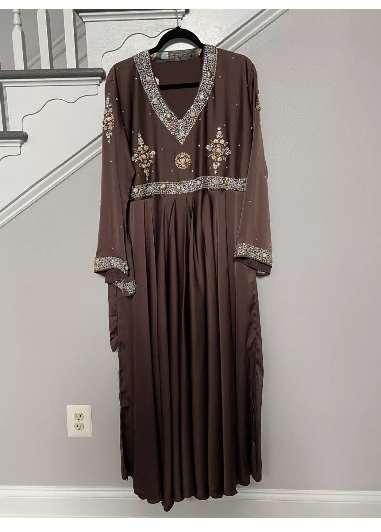 Other Gorgeous party maxi abaya/ burkha dress NWT Size L / US 10 / IT 46 - 9 Thumbnail
