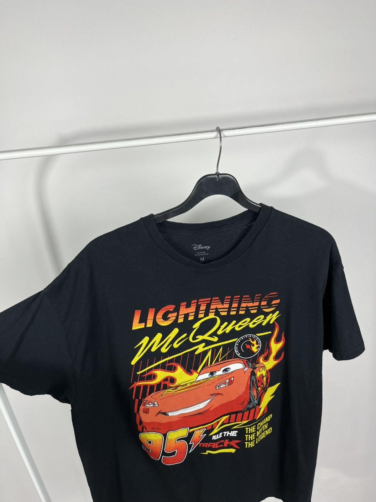 Disney Disney Pixar Cars Lightning McQueen Graphic T Shirt Size M Size US M / EU 48-50 / 2 - 9 Thumbnail