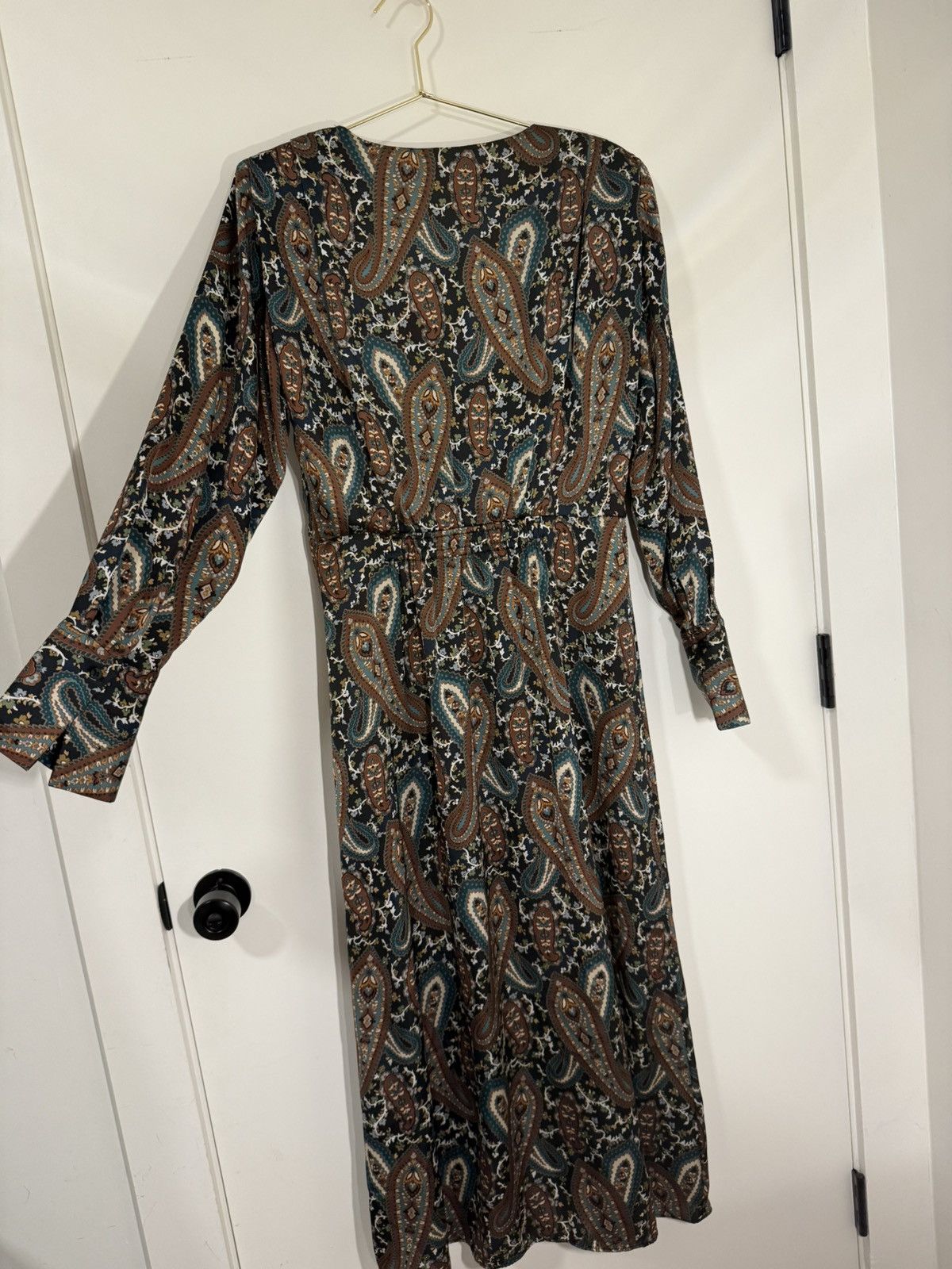 Zara Zara Satin multicolor dress Size S / US 4 / IT 40 - 5 Thumbnail