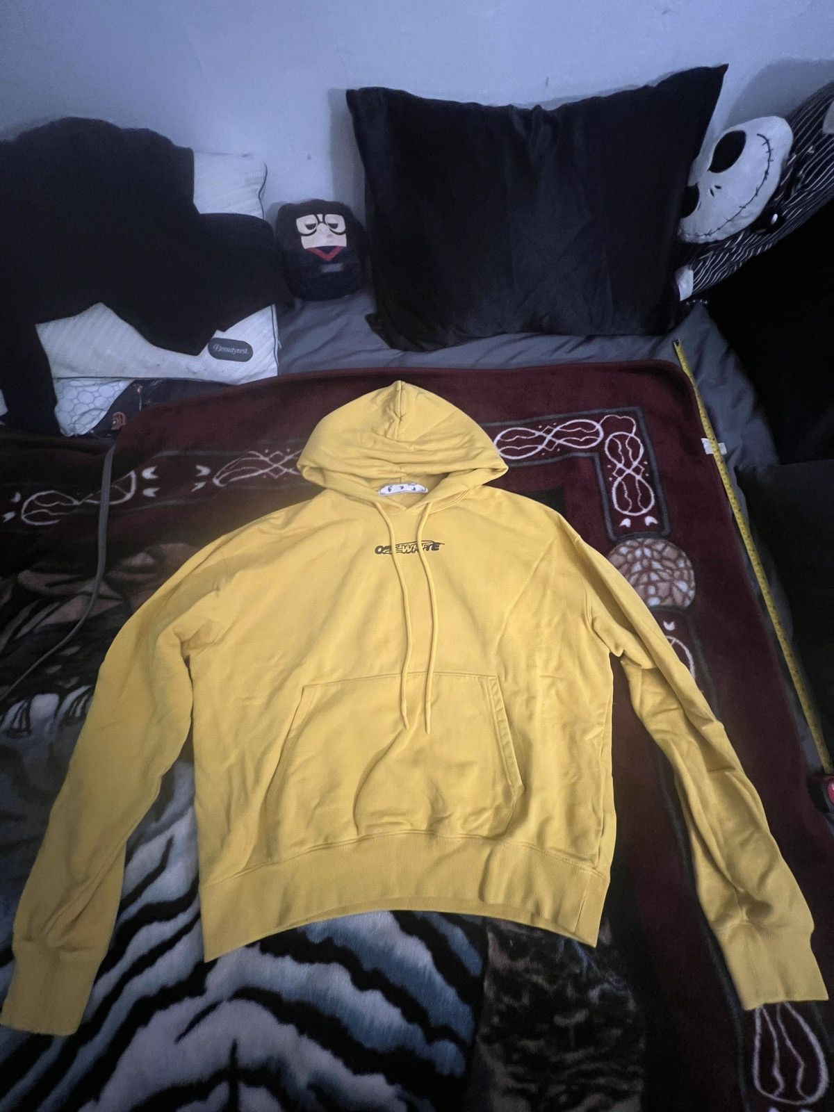 Off White Hoodie Yellow