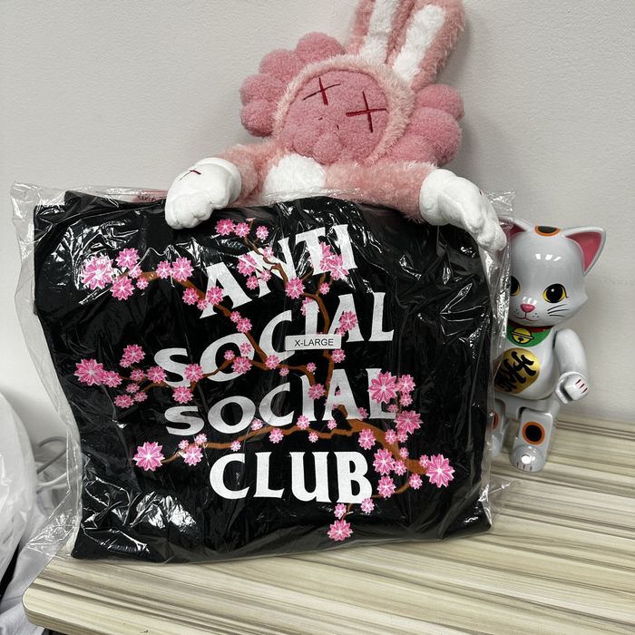 Anti social social best sale club cherry blossom hoodie