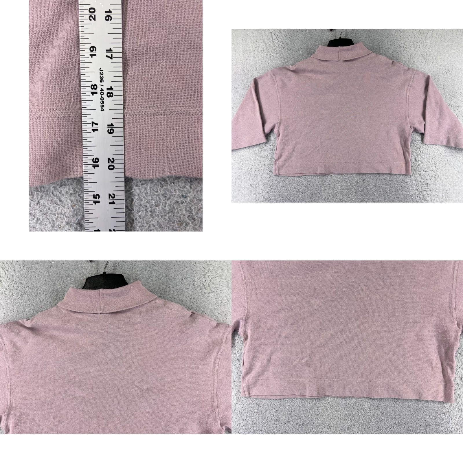 The North Face VINTAGE The North Face Hoodie Shirt Womens L Pink Crop Pullover 3/4 Sleeve Cotton Logo All Seasons Mens Womens Girls Boys Size L / US 10 / IT 46 - 9 Thumbnail