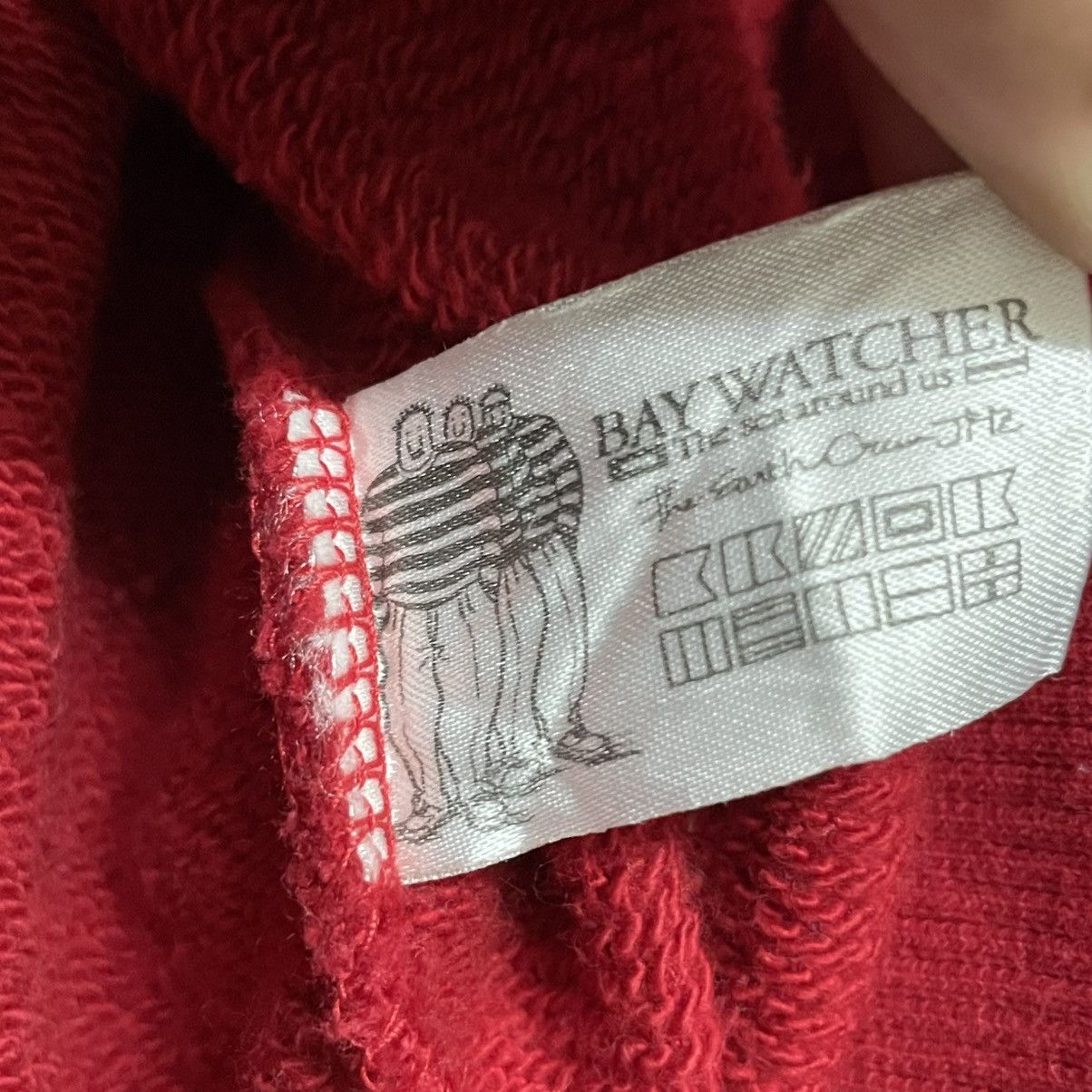 Japanese Brand × Vintage Vintage Baywathcer Crewneck Sweatshirt Size US L / EU 52-54 / 3 - 7 Thumbnail