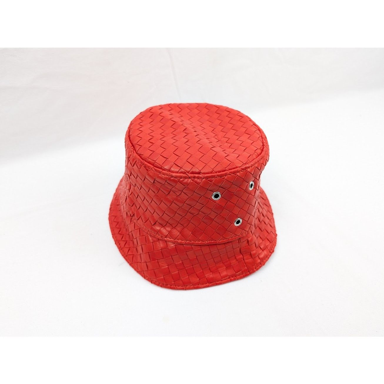 Bottega Veneta o1rshd1 Size: M / Nappa Intreccio Hat / Cap in Poppy Size ONE SIZE - 9 Thumbnail