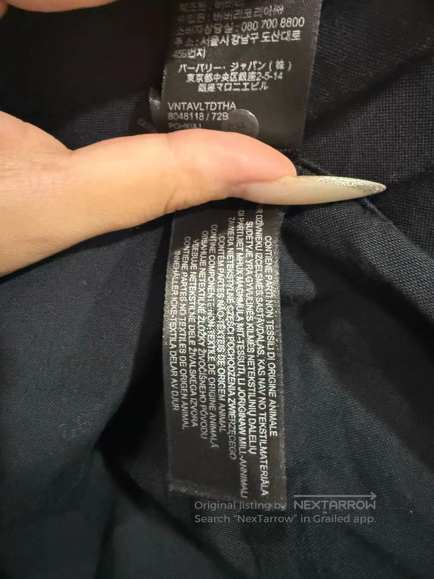 Burberry Burberry Black Long. Size US XL / EU 56 / 4 - 8 Thumbnail