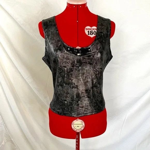 Other NWT PUNK RAVE Corrugation Printing Vest Size M / US 6-8 / IT 42-44 - 1 Thumbnail