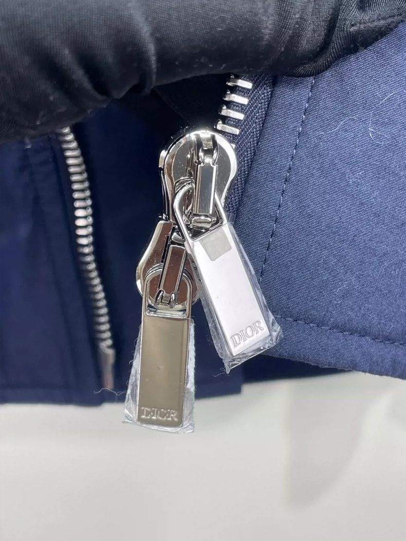 Dior Dior 25 new dark blue flying zipper jackets Size US M / EU 48-50 / 2 - 4 Thumbnail