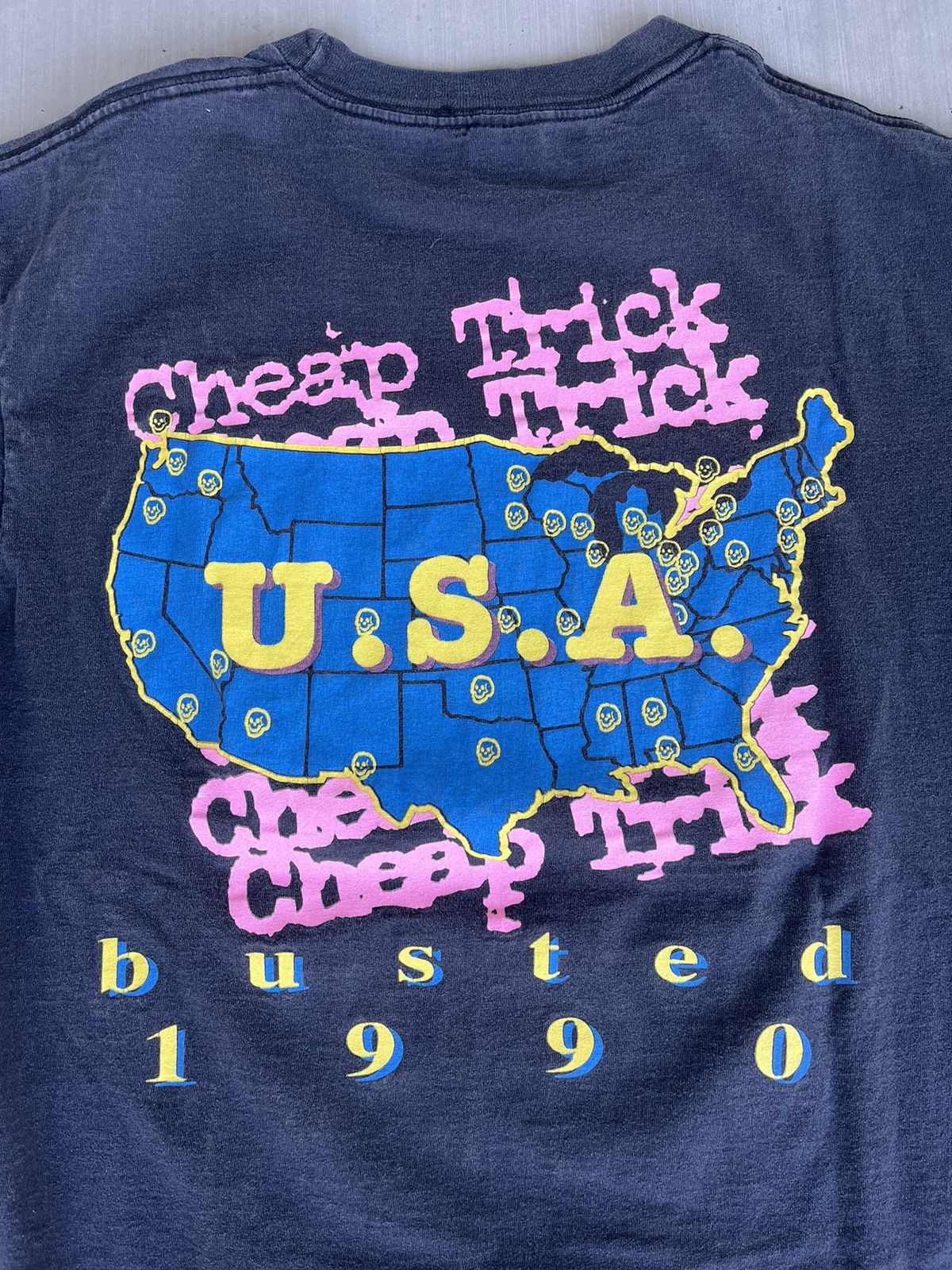 Vintage vintage 90s cheap tricks band tee Size US XL / EU 56 / 4 - 5 Thumbnail